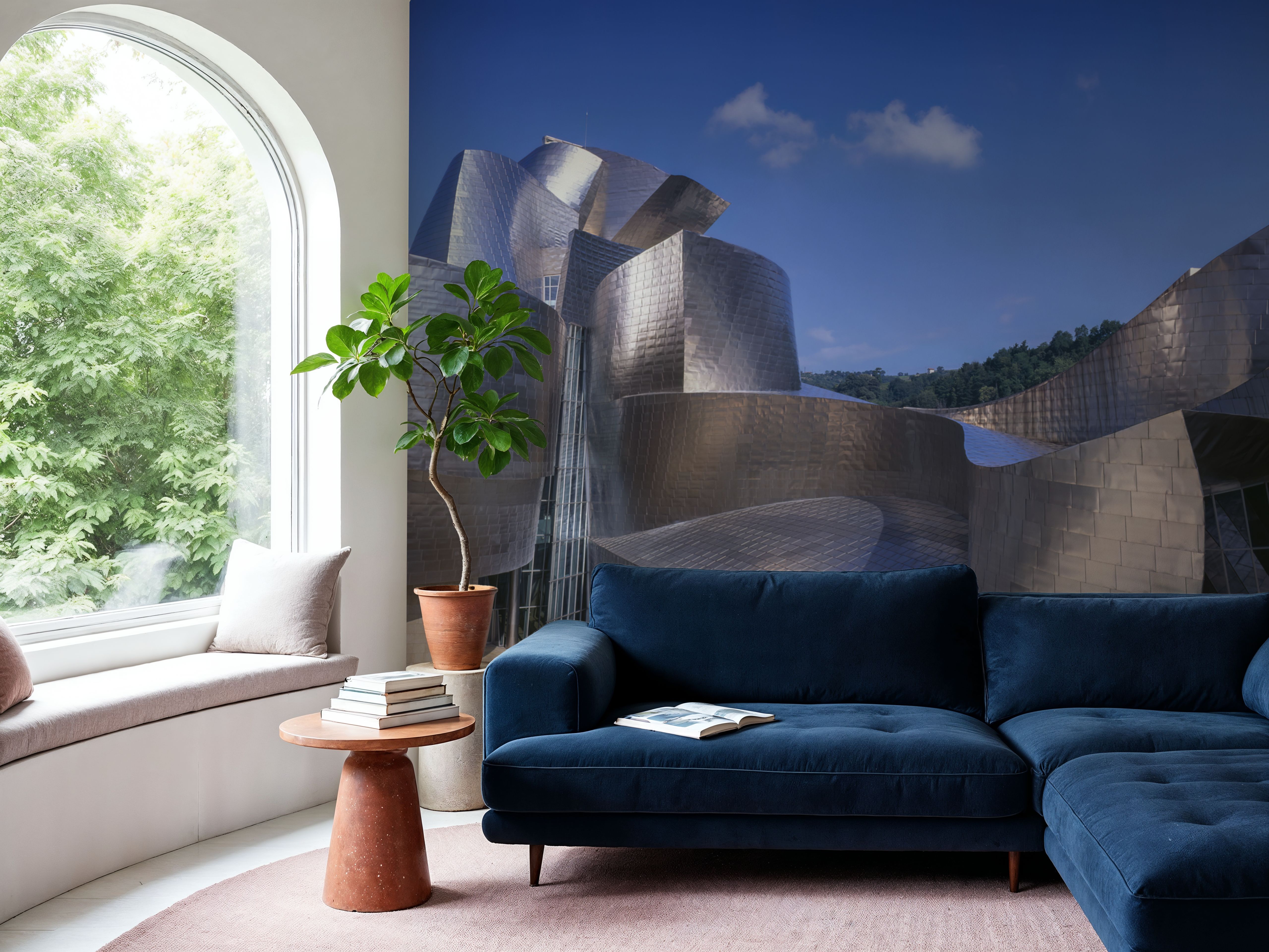 Liquid Metal Architecture, Wallpaper