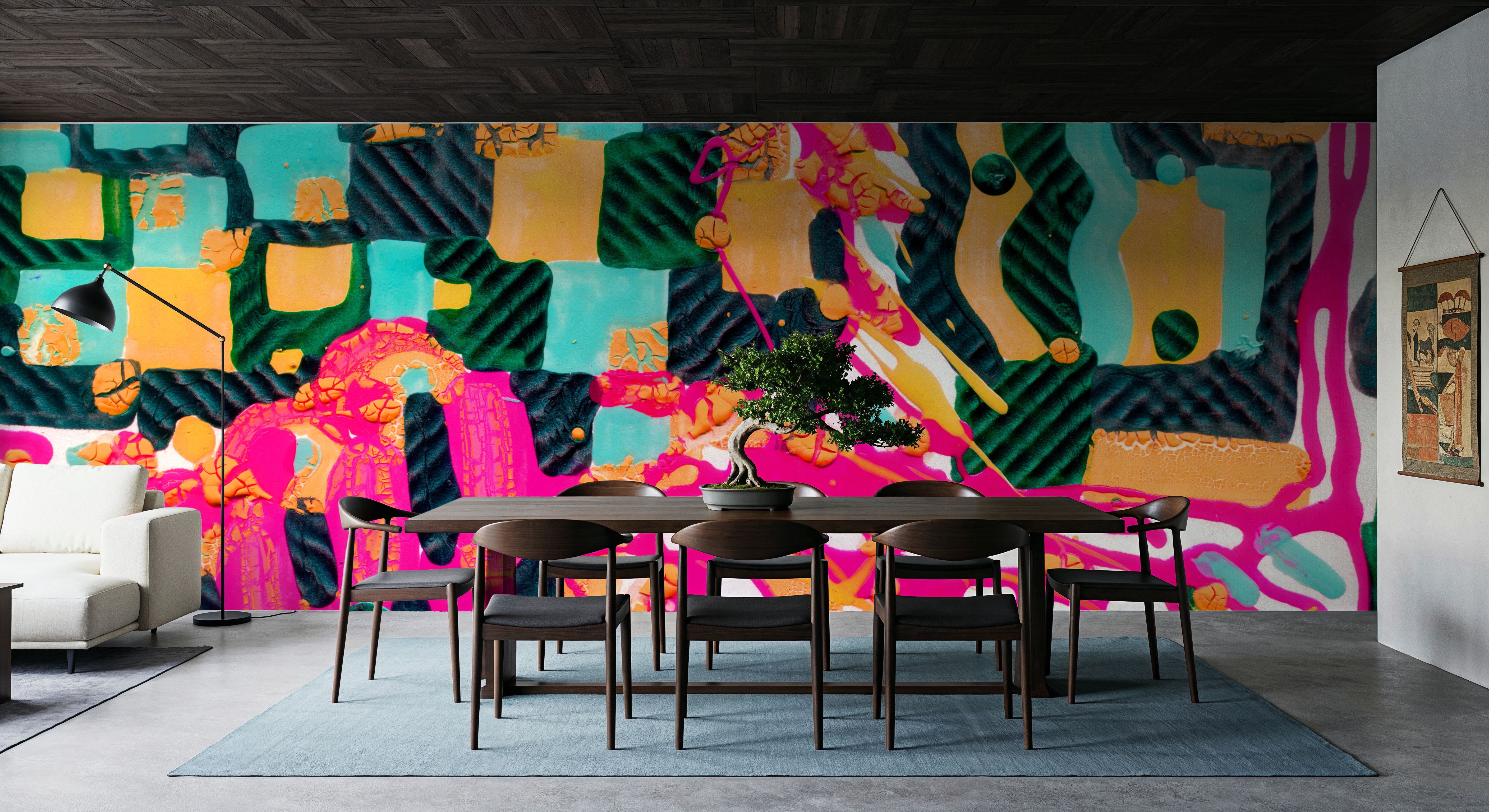 Volcano Melted Collage