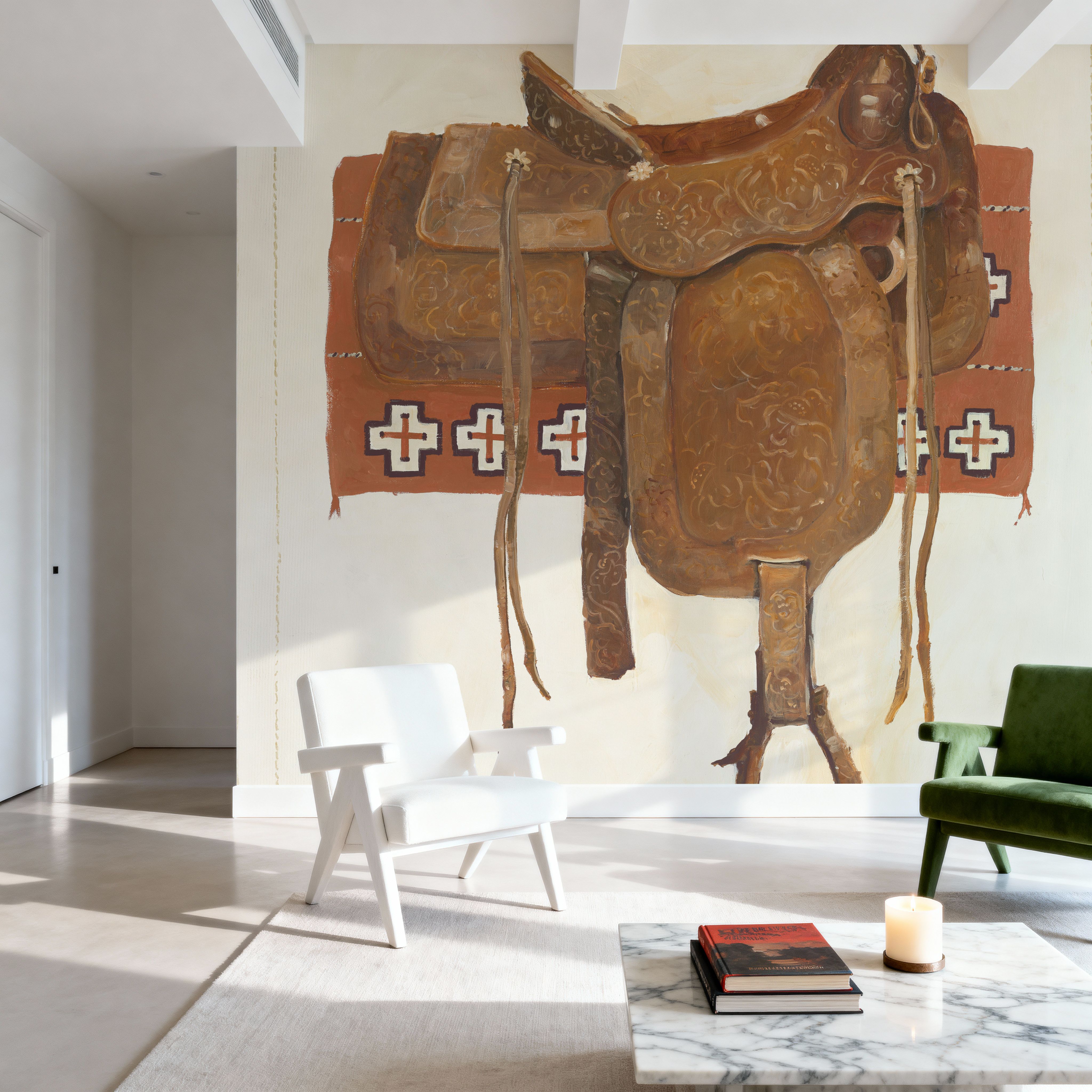 Western Saddle I Light