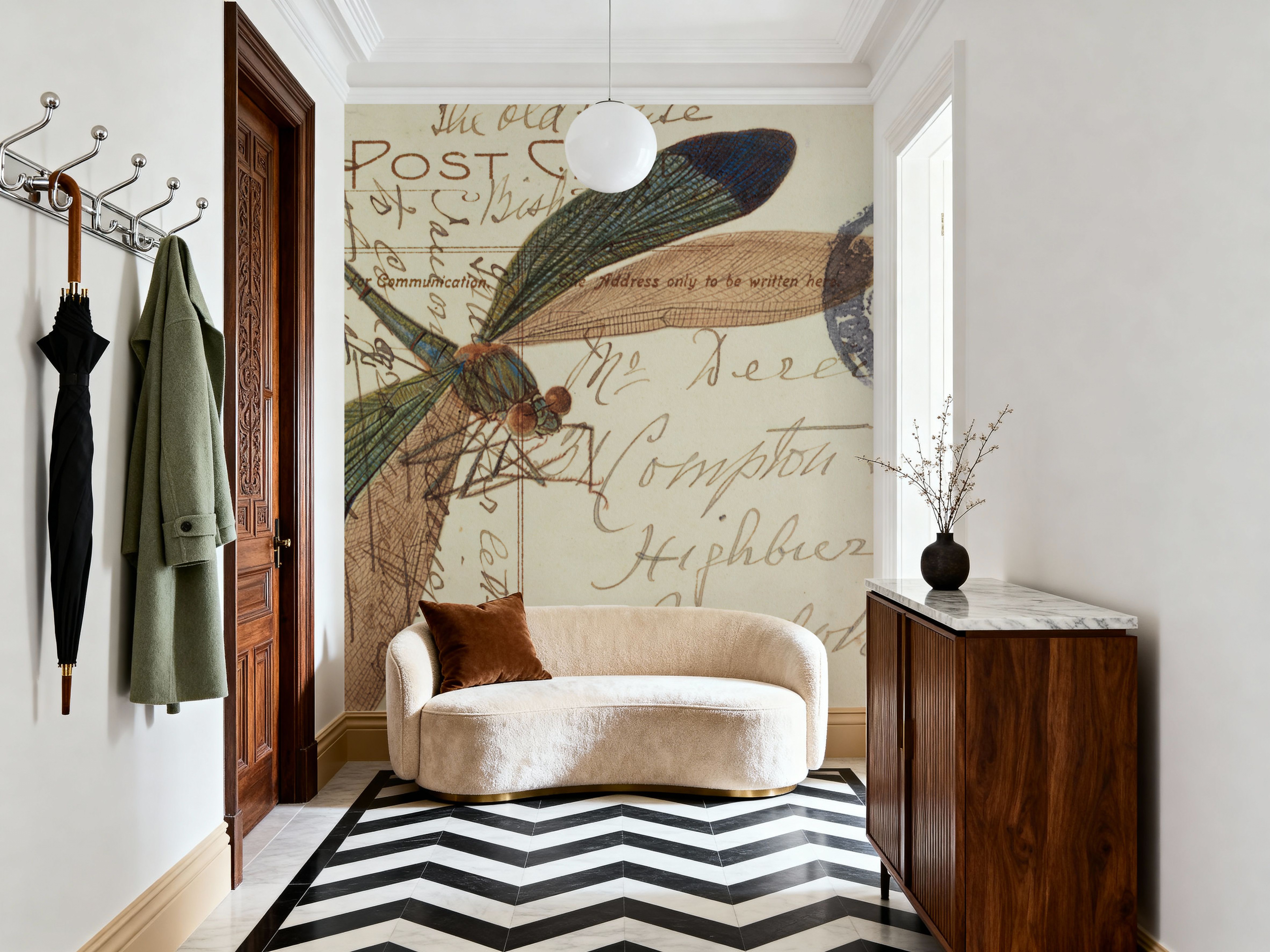 Dragonfly Postcard I