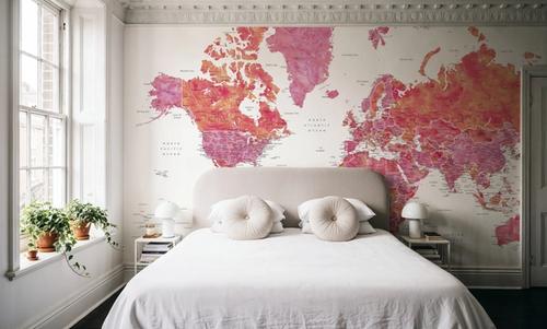 World Map Cities - Tatiana