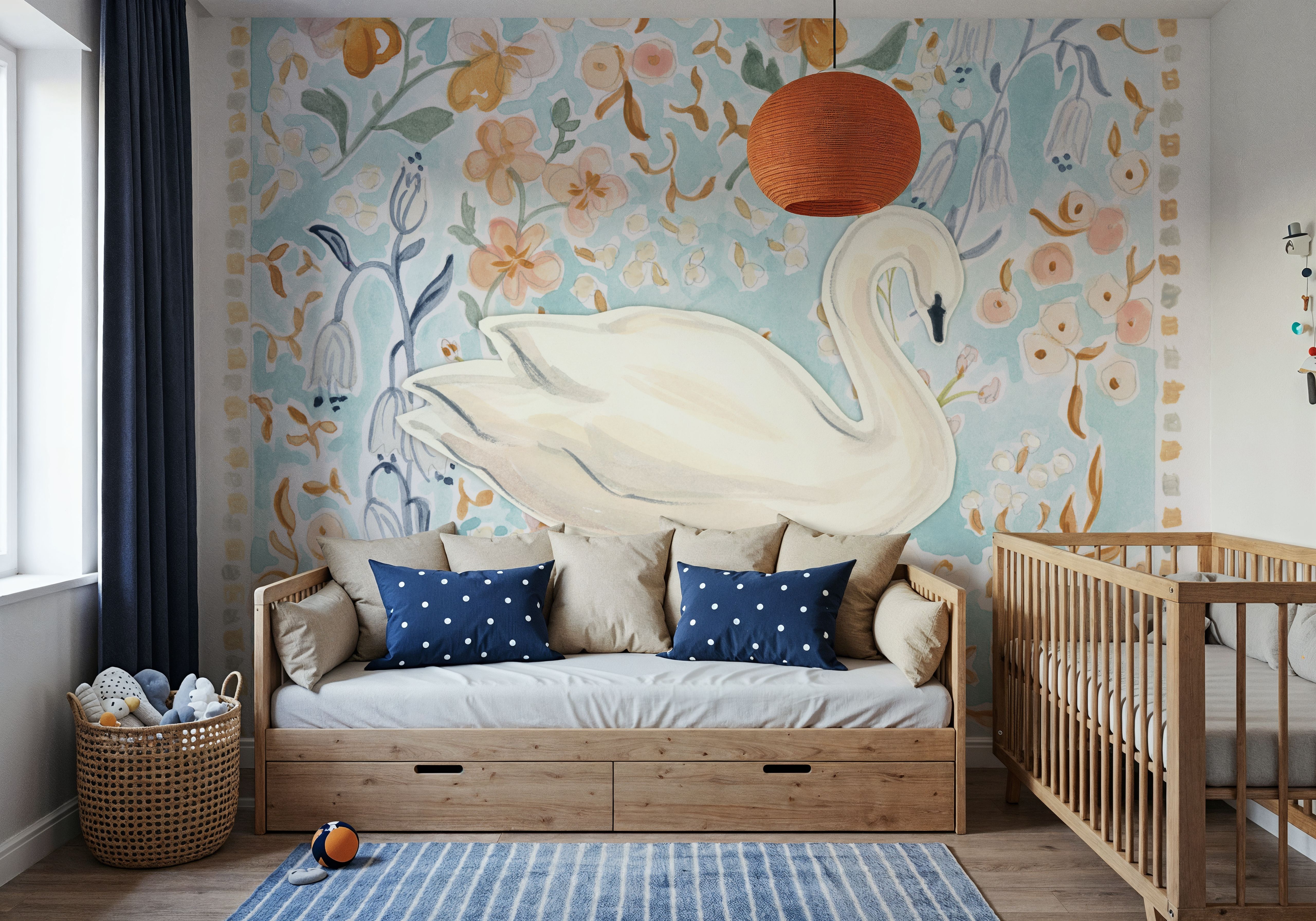 Chinoiserie Swan