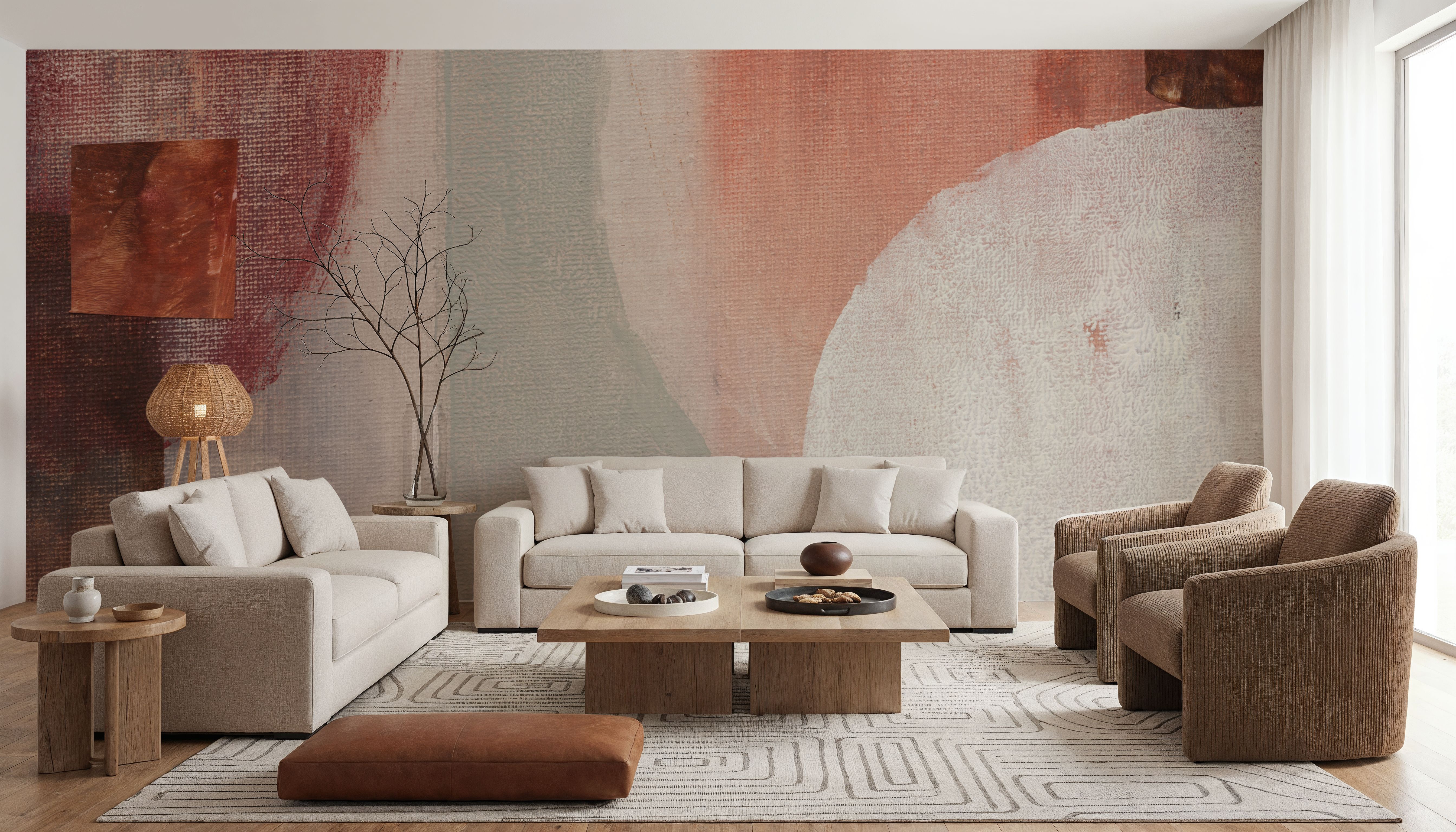 Neutral Fantasia I, Papel pintado