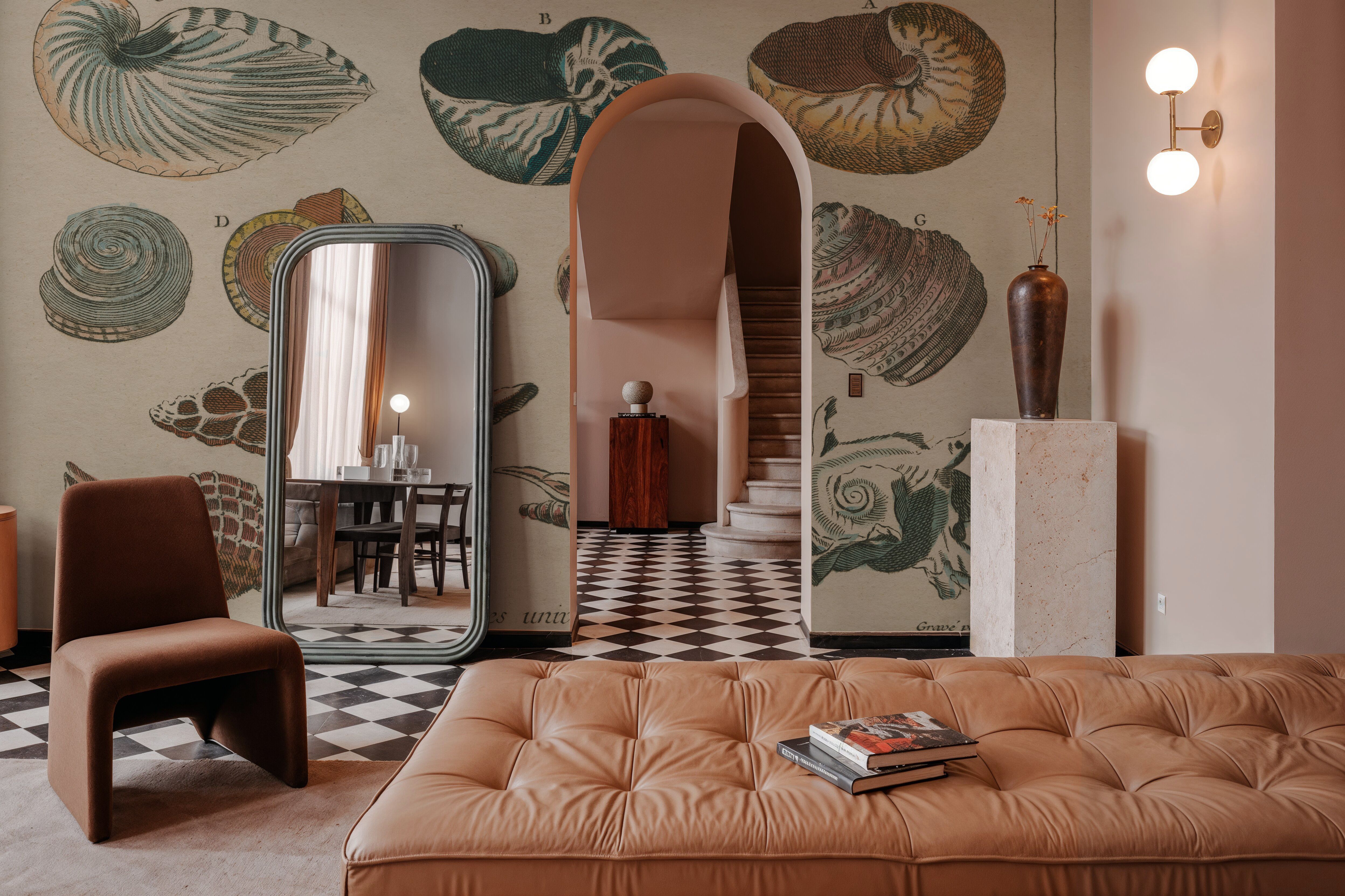 Shell Etchings I, Wallpaper