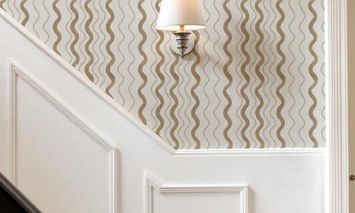 Wavy Stripes, Mocha