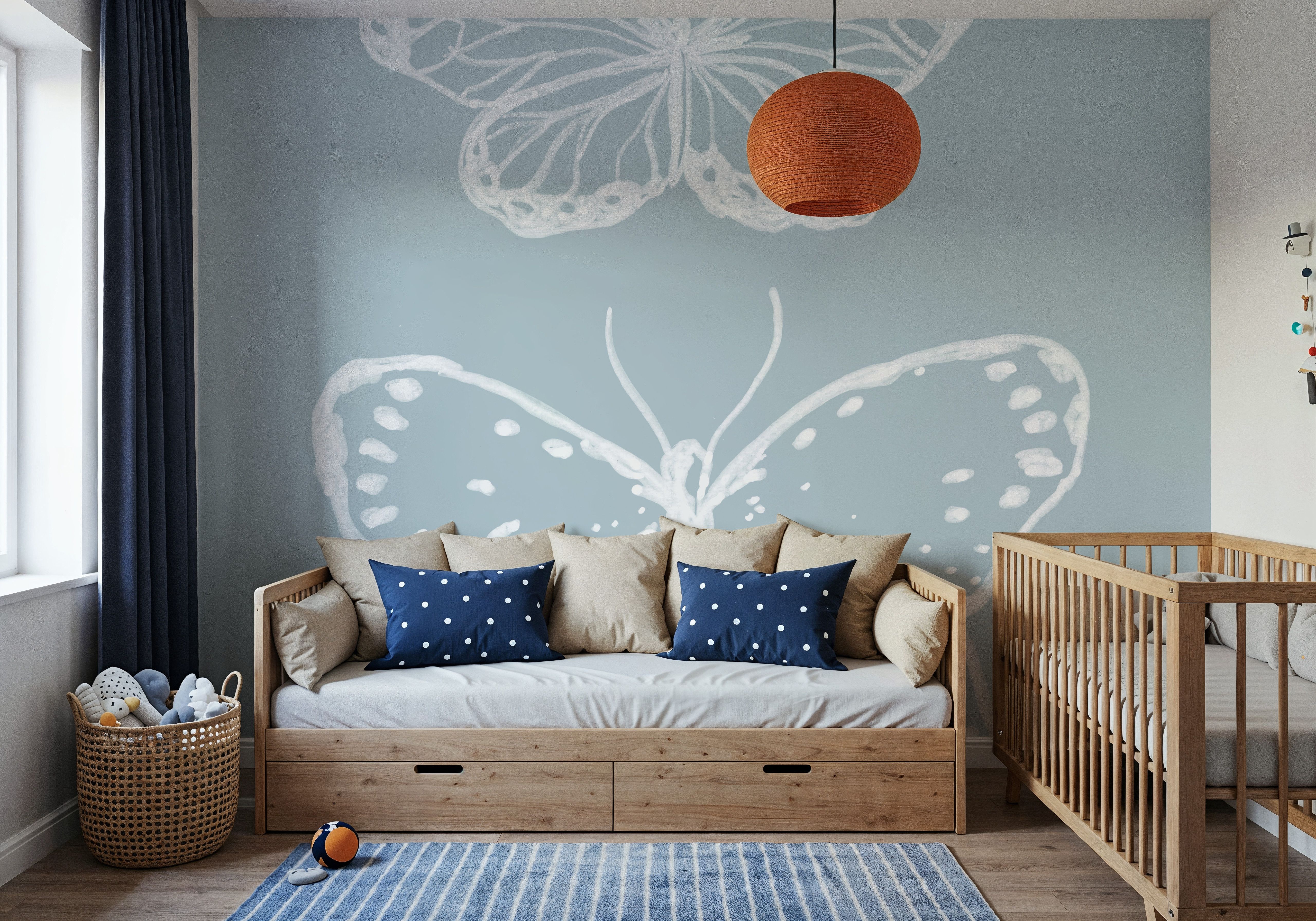 Cottage Butterflies I