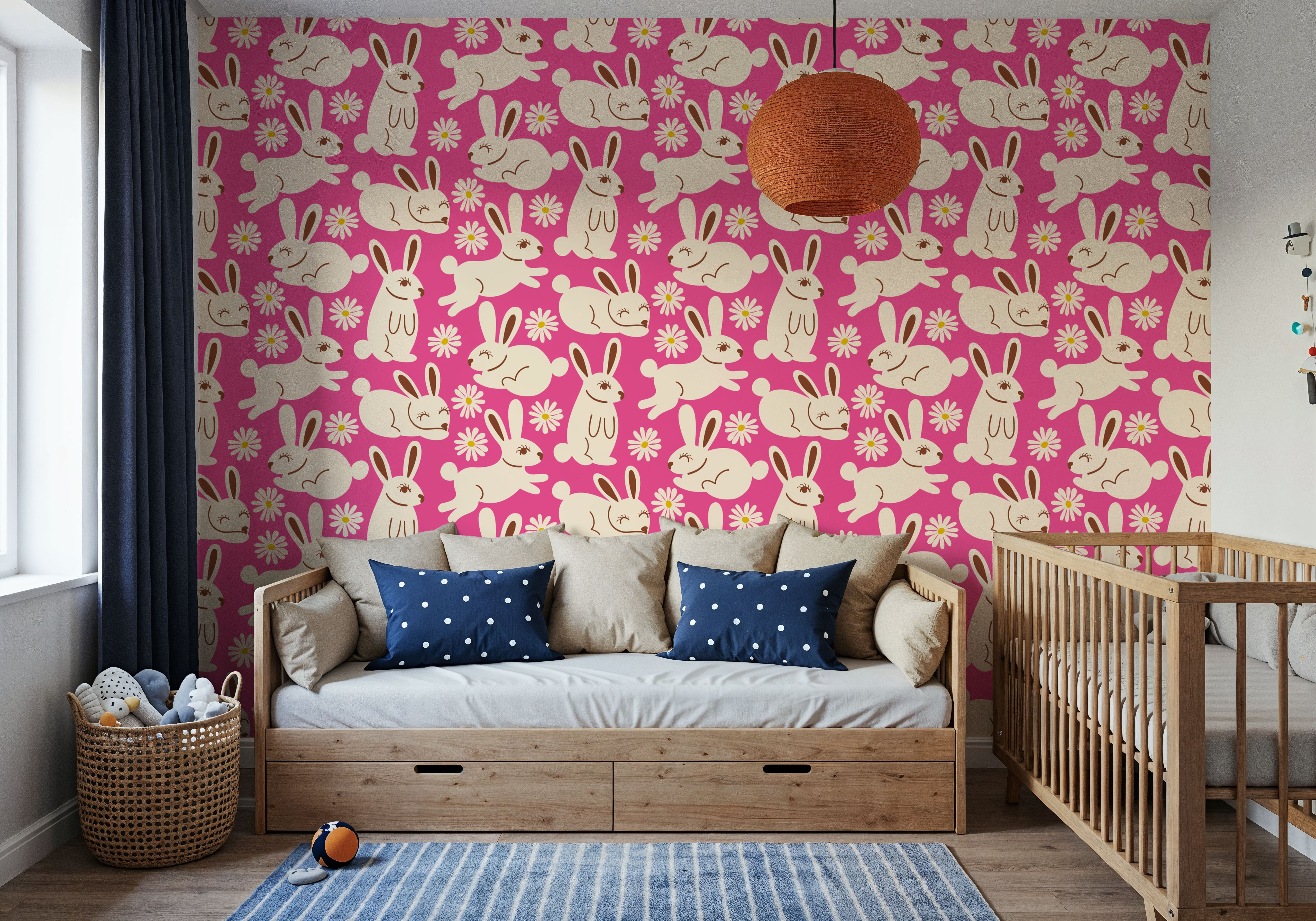 Blissful Bunnies, Neon Pink