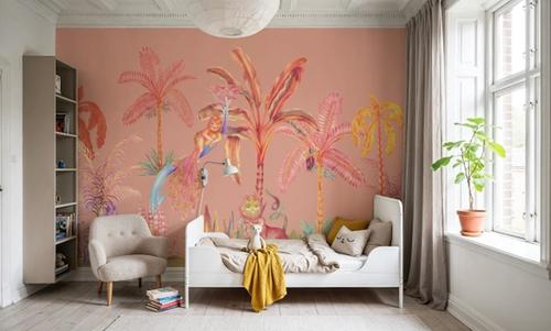Colorful Jungle, Peach