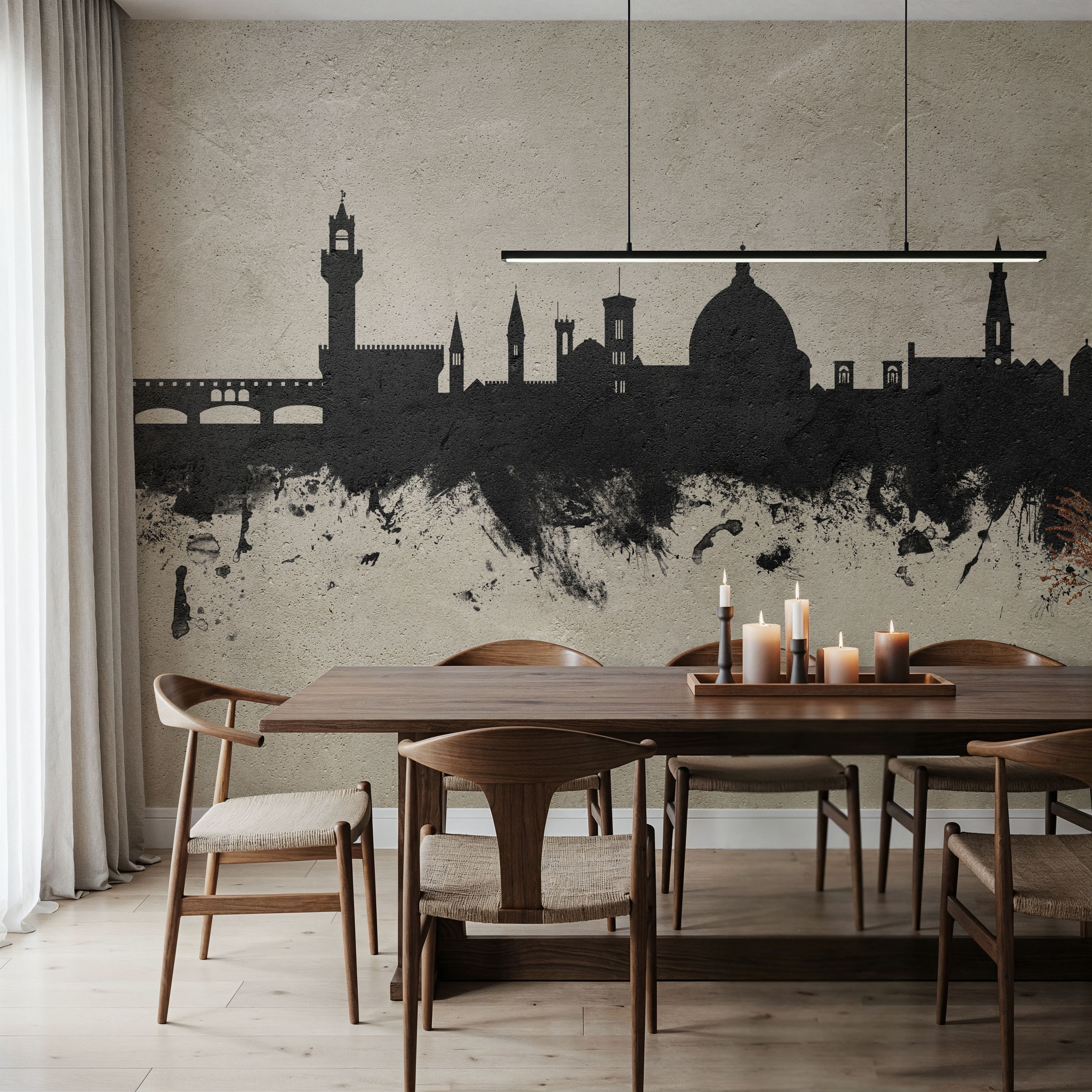 Florence Italy Skyline Concrete