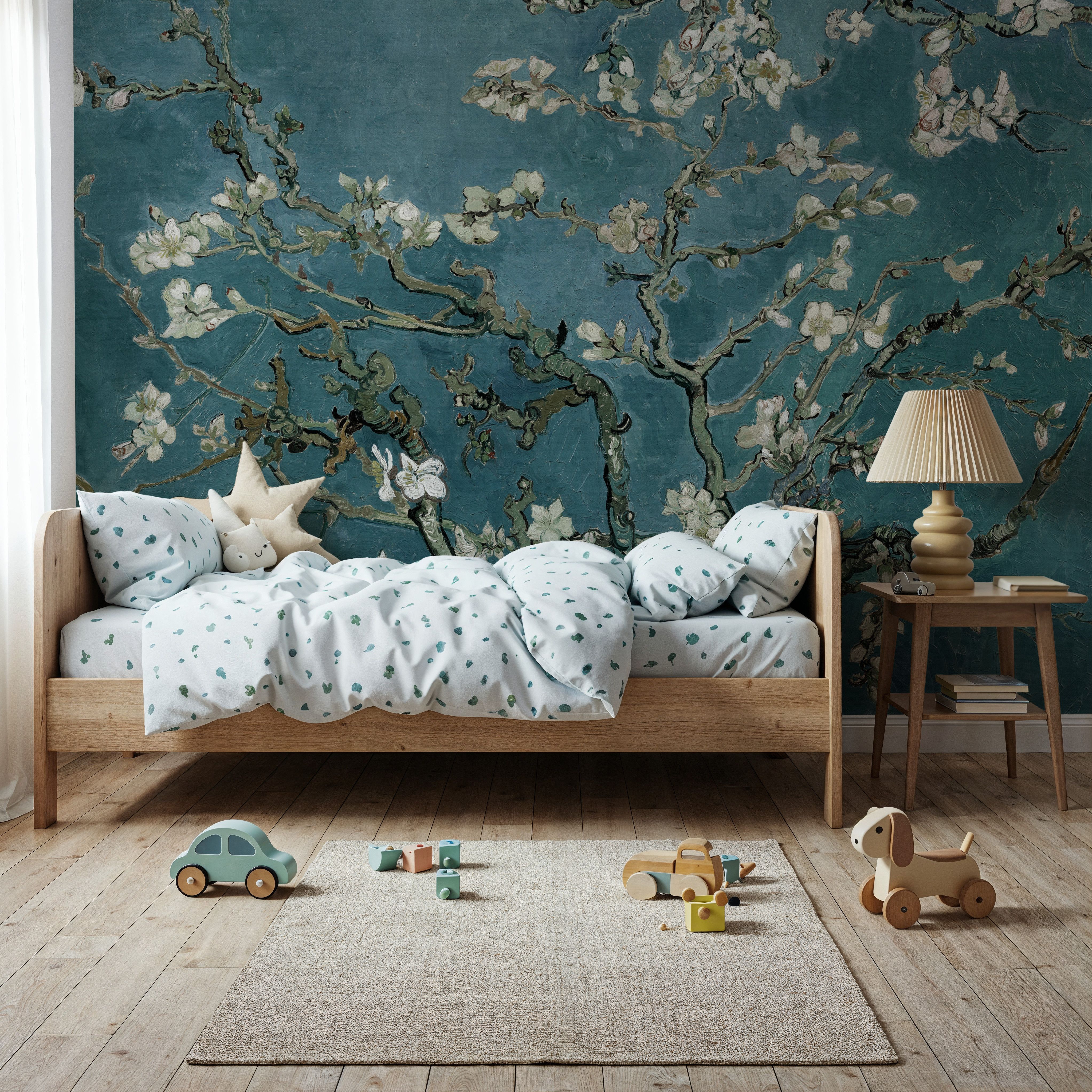 Almond Blossom, Teal Breeze