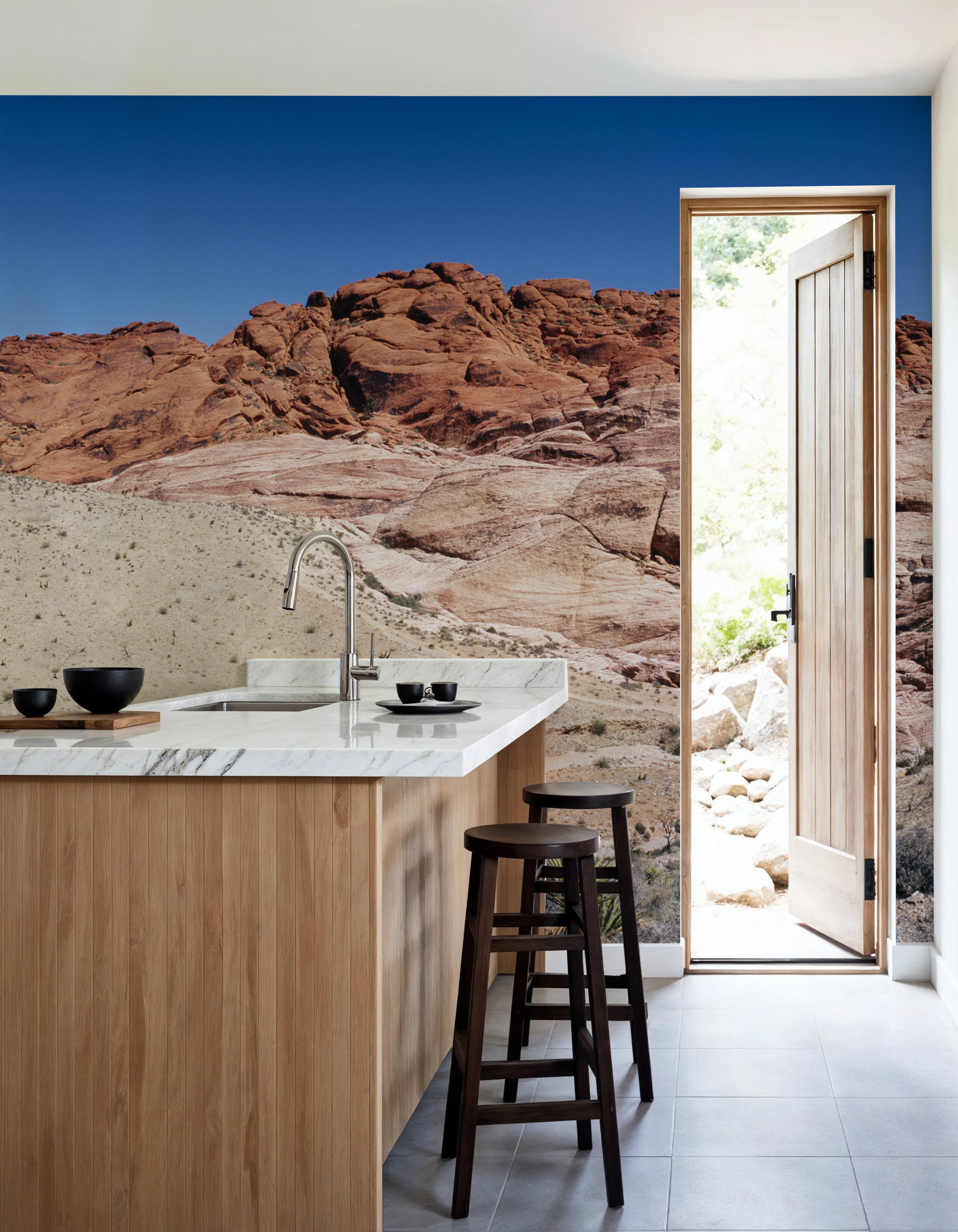 Desert Mittens Silhouette