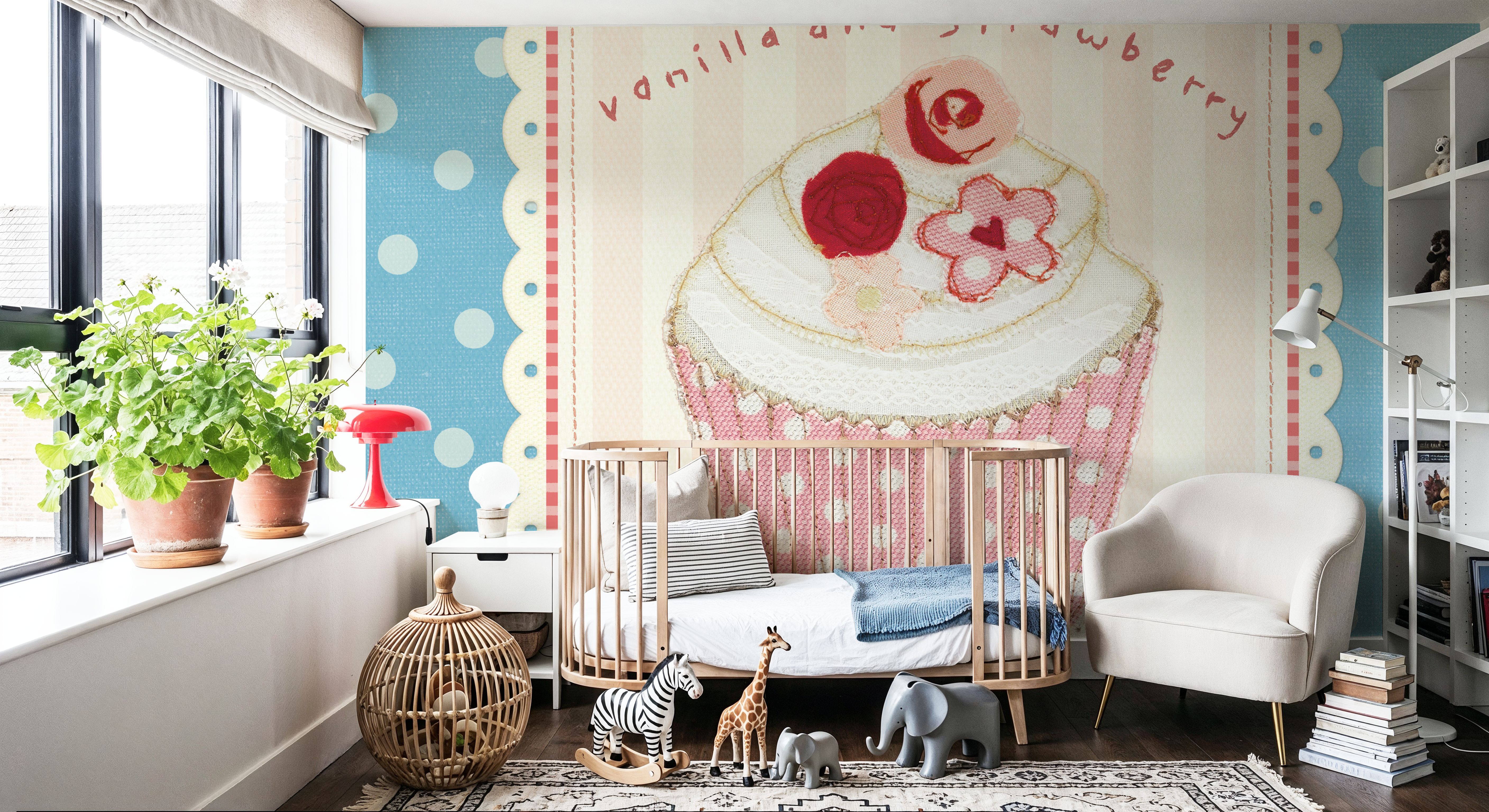 Lil Cupcakes I, Carte da parati