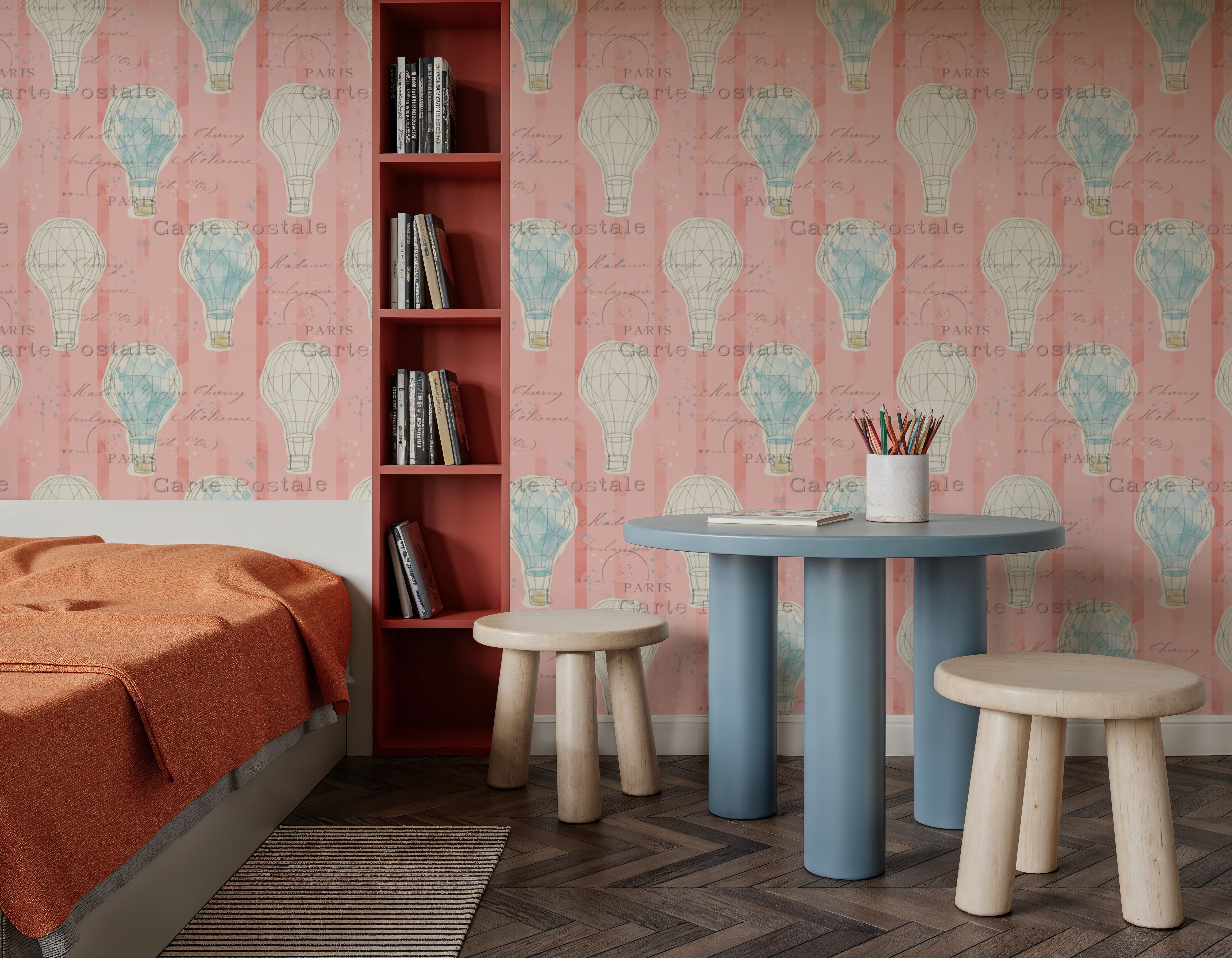 Balloon Thoughts Red