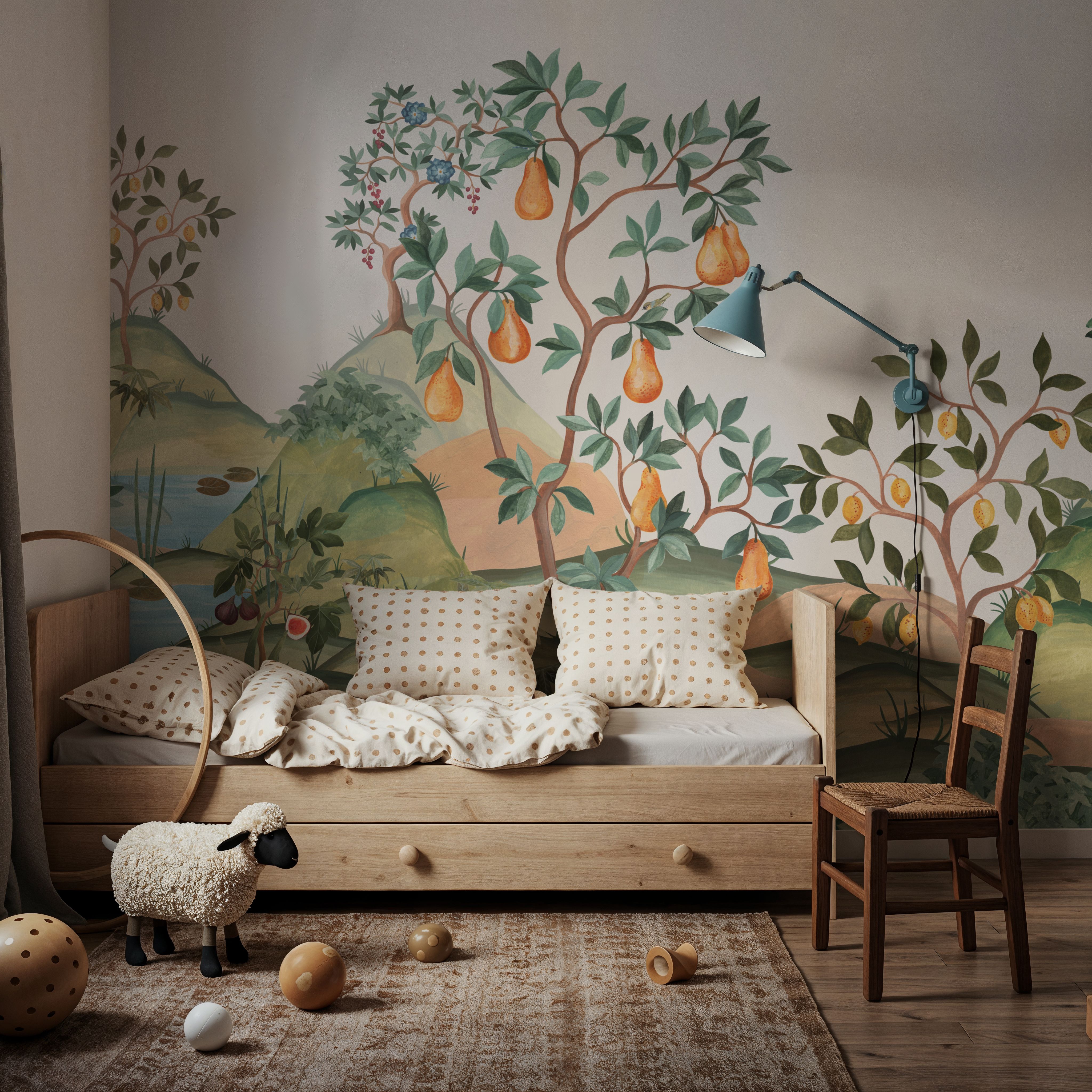 Orchard Reverie (no animals), Cream