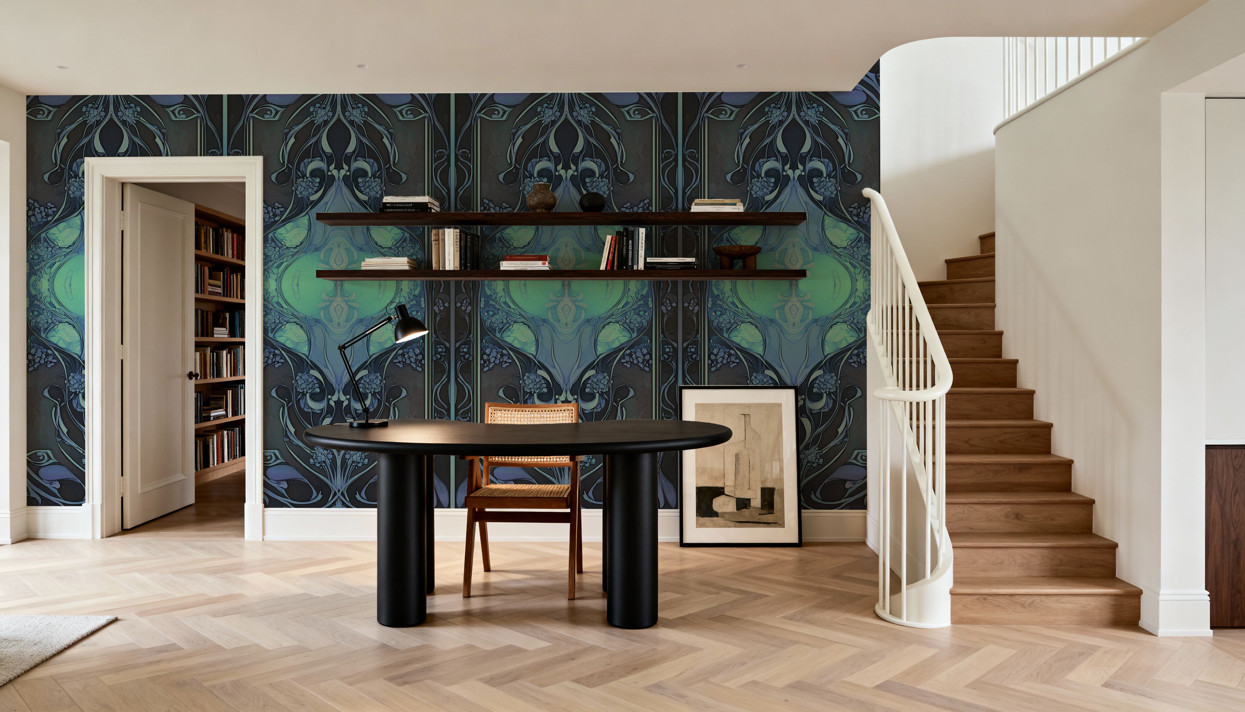 Art Noveau I Bluegreen