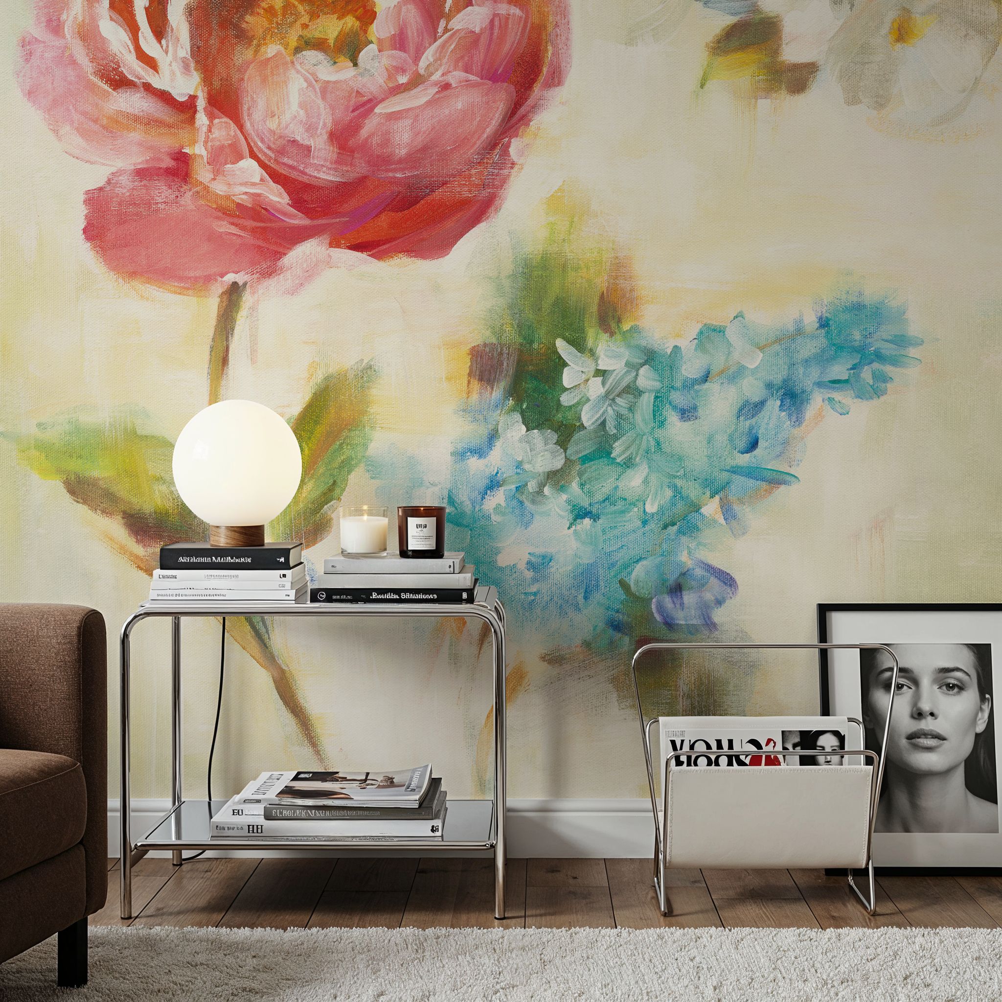 Contemporary Flower I