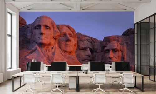 Mount Rushmore at Sunset