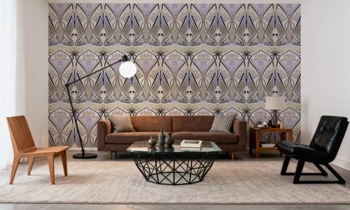 Floral Art Deco Aura, Butter