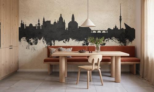 Dresden Germany Skyline Concrete