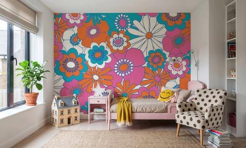 70's Avant Garden, Bright Pink
