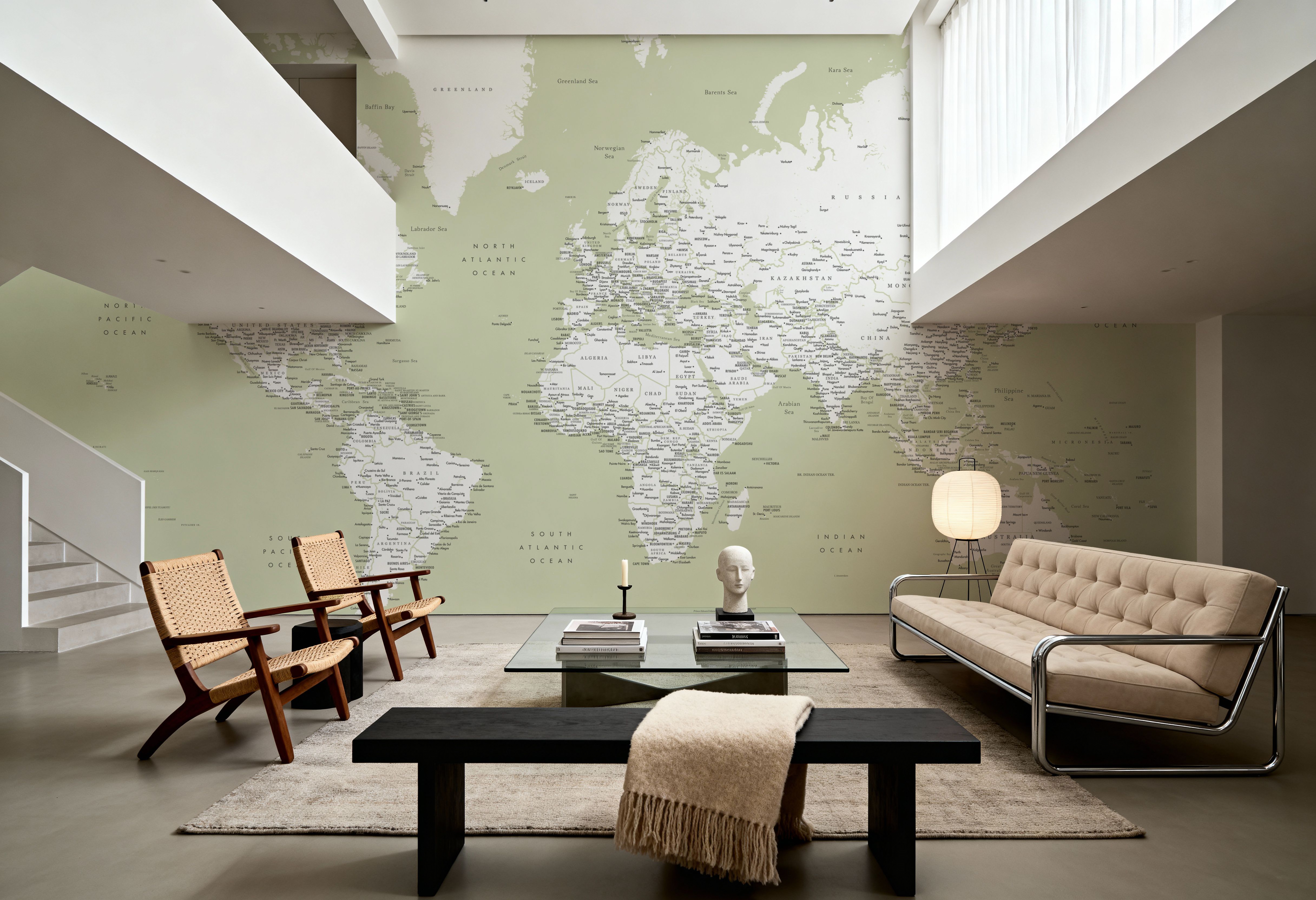 World Map Cities - Xolani