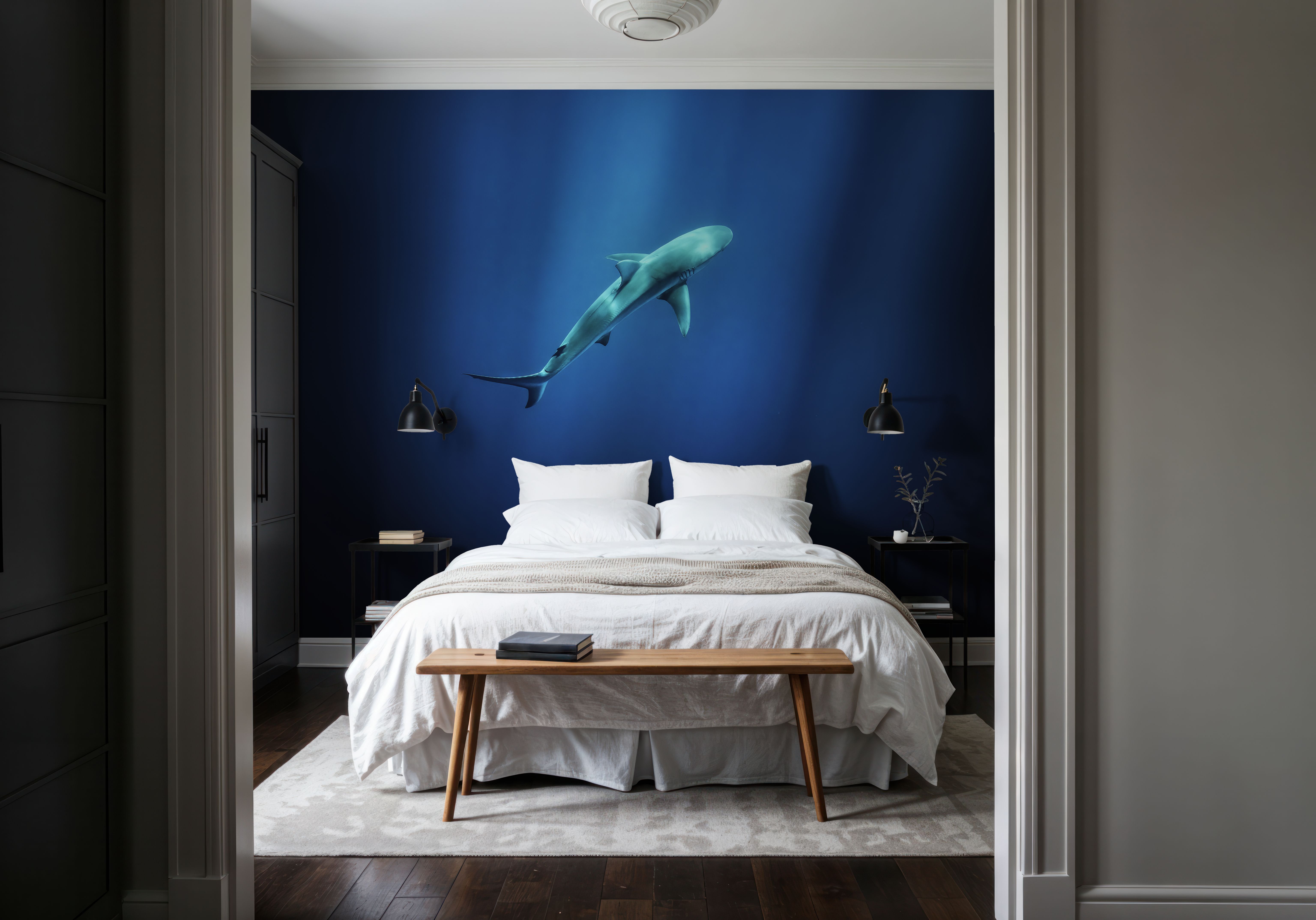 Lone Shark, Wallpaper