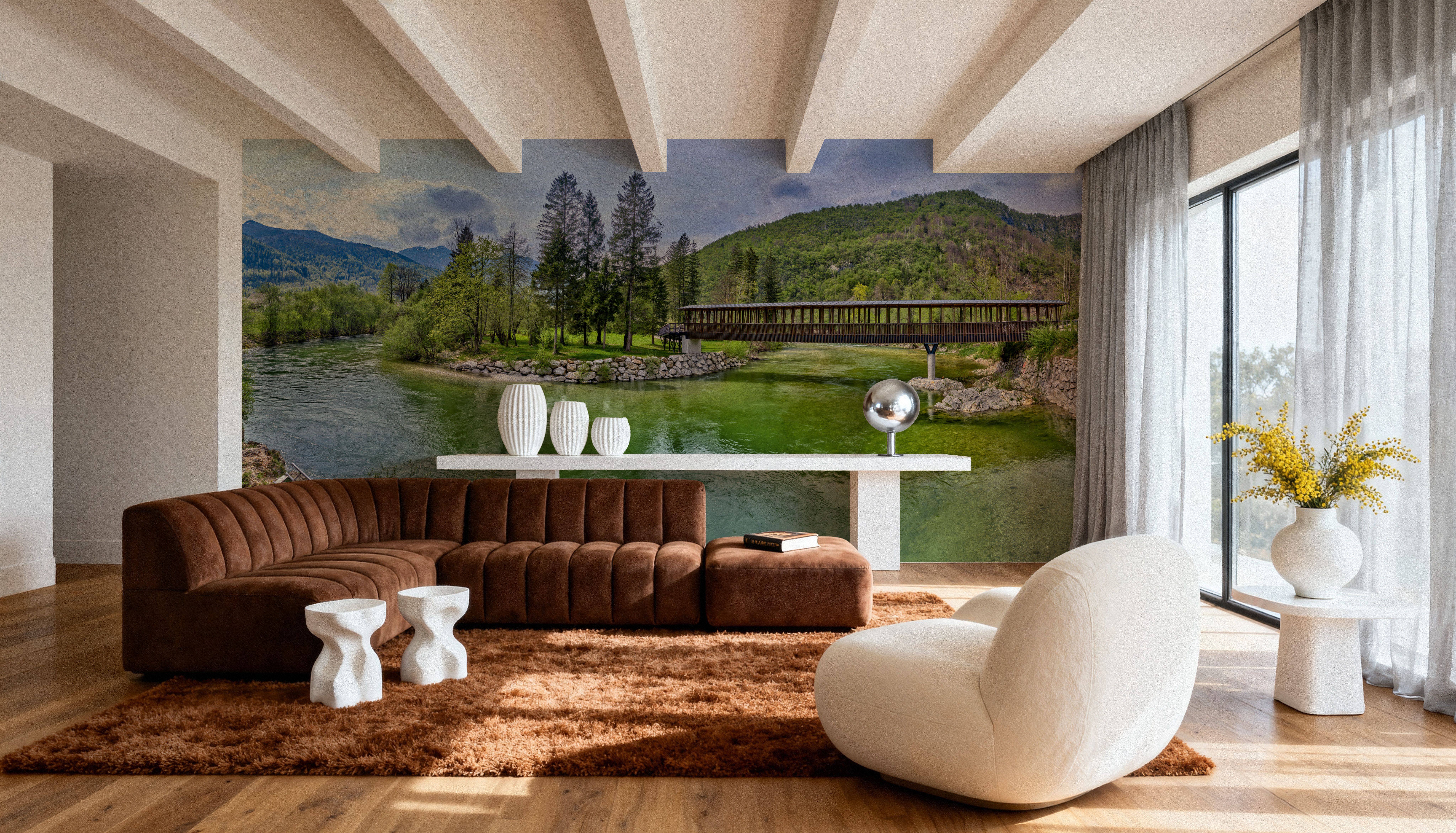 Mountain Bridge Serenity