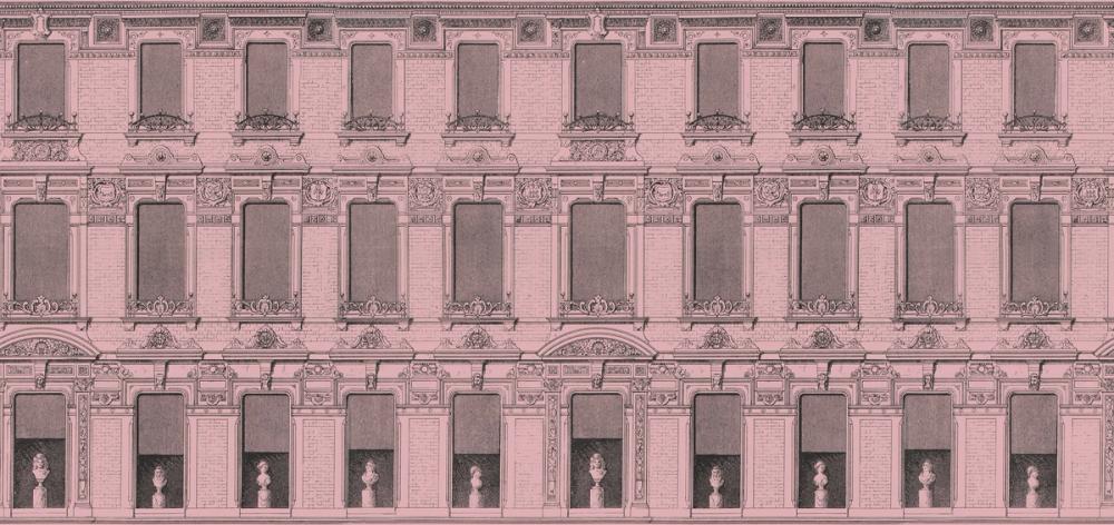 Vintage Facade, Pink