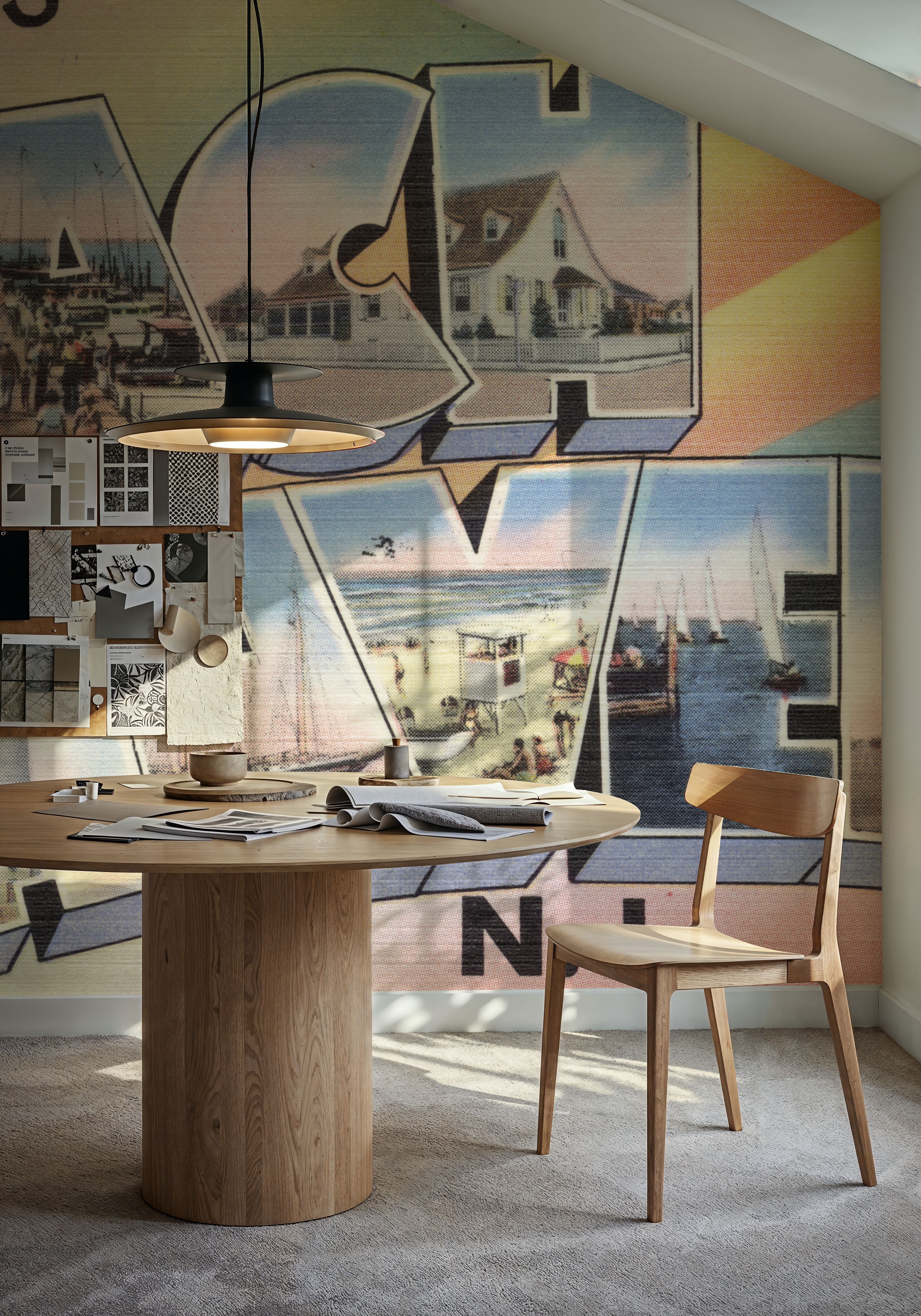 Greetings from Beach Haven - Screenprint Postcard