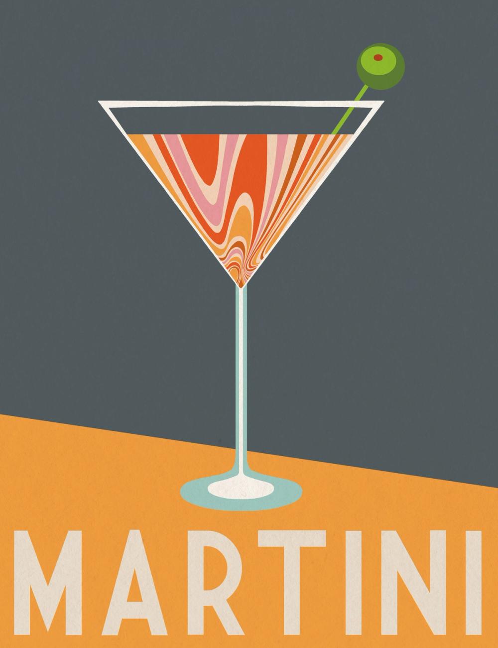 Cocktail Poster I