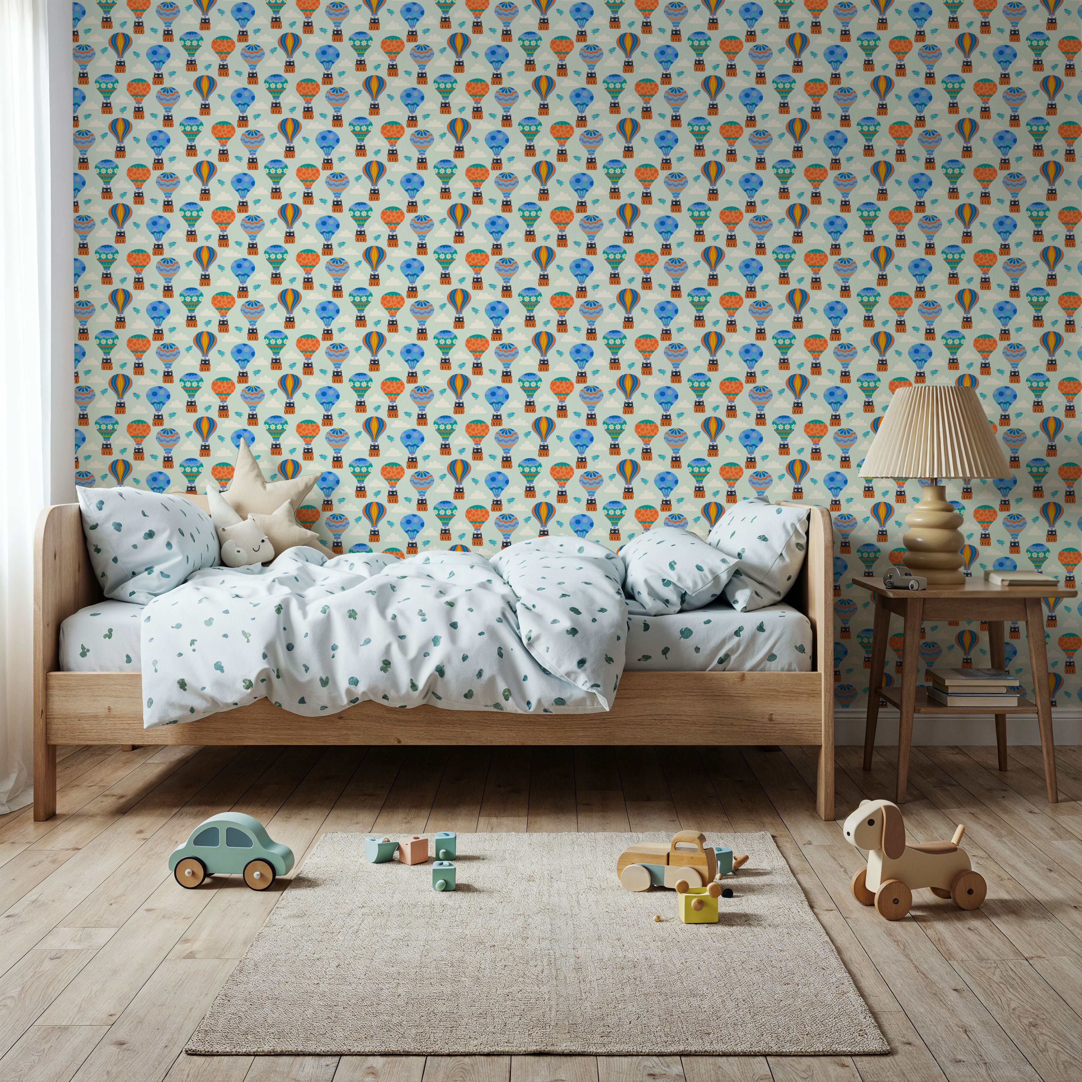 Cats In Hot Air Ballons