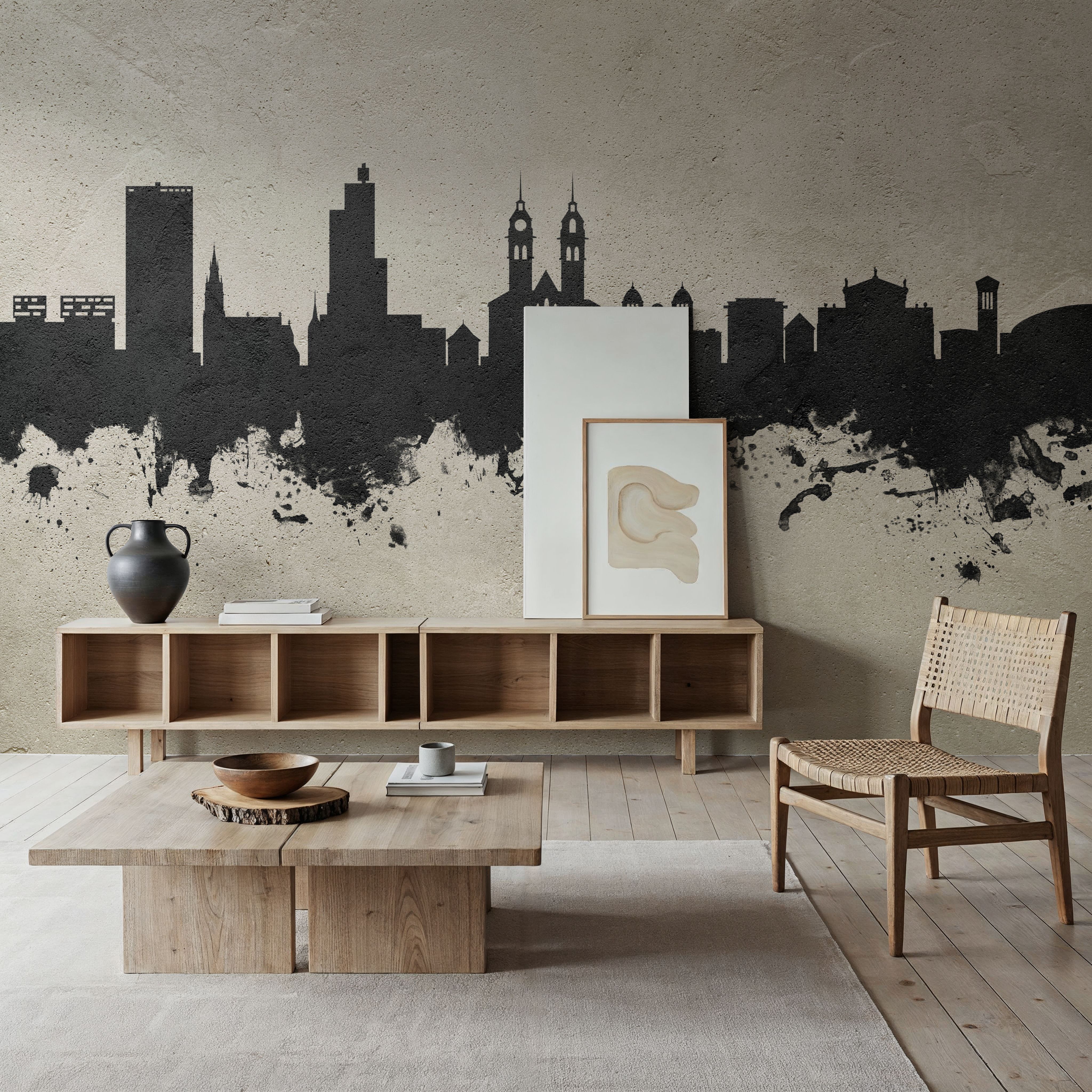 Wintherthur Switzerland Skyline Concrete