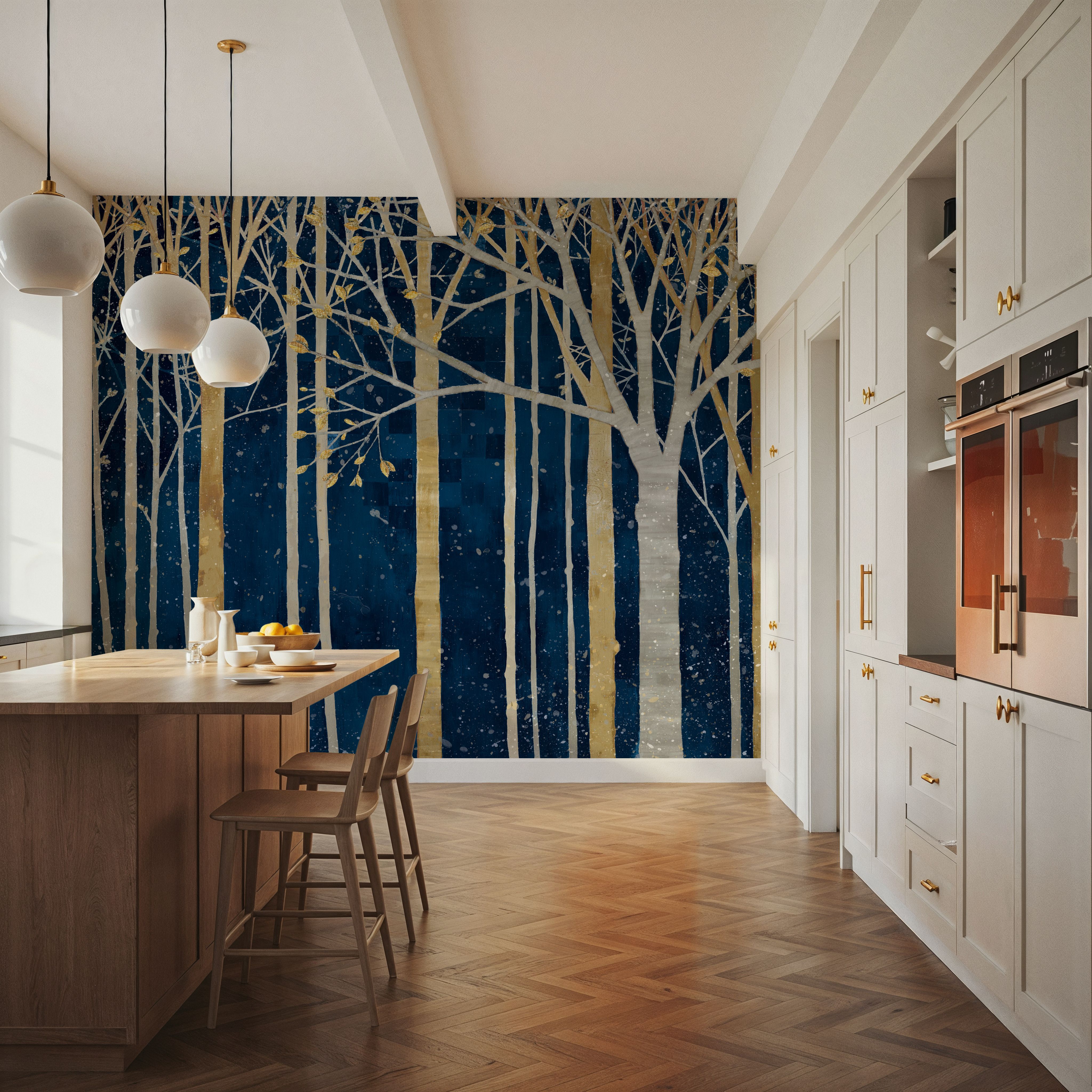 In Springtime Indigo