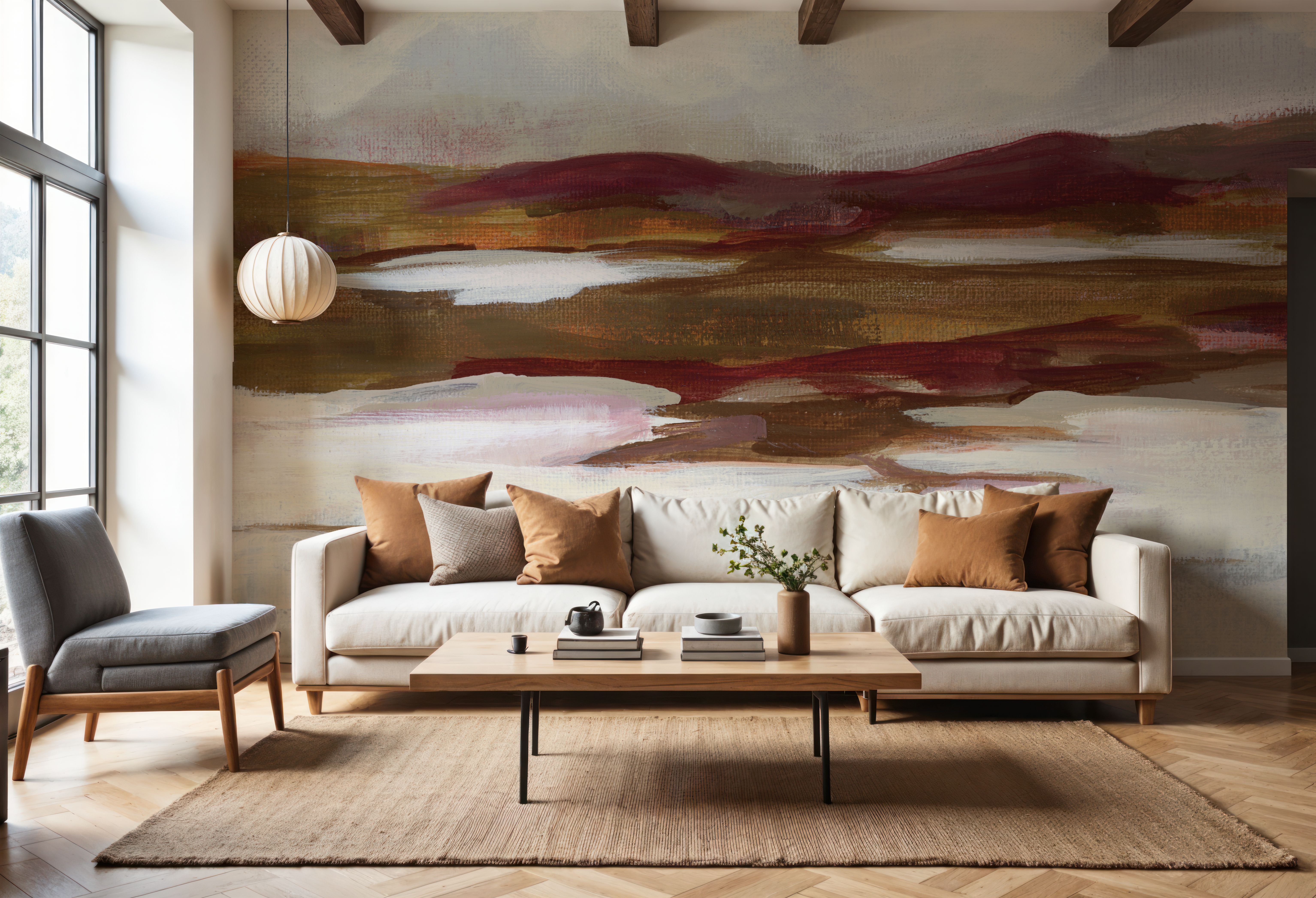 Ruby Creek II, Tapeten