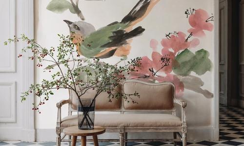 Bird and Blossoms IV