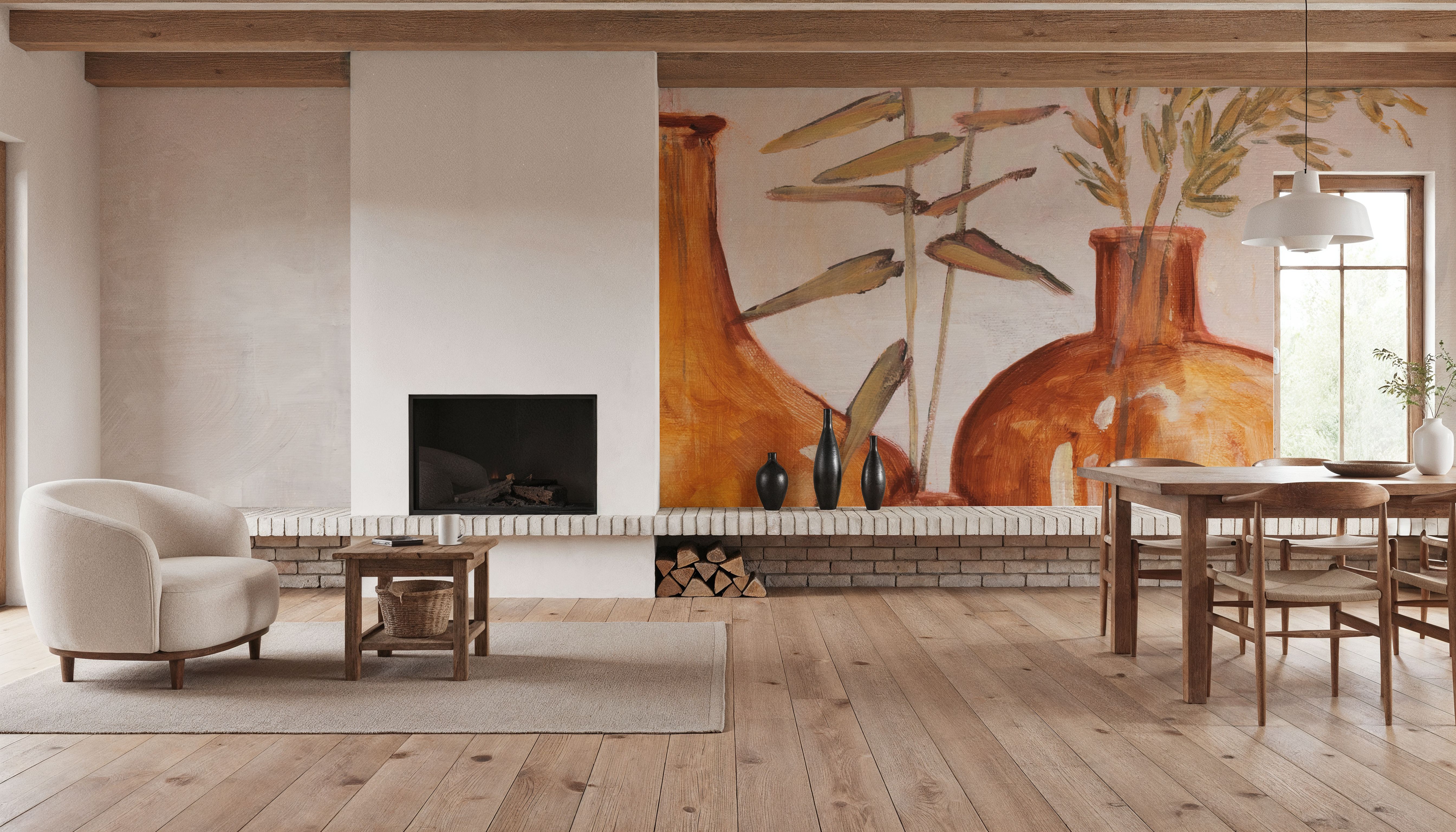 Amber Autumn, Carte da parati