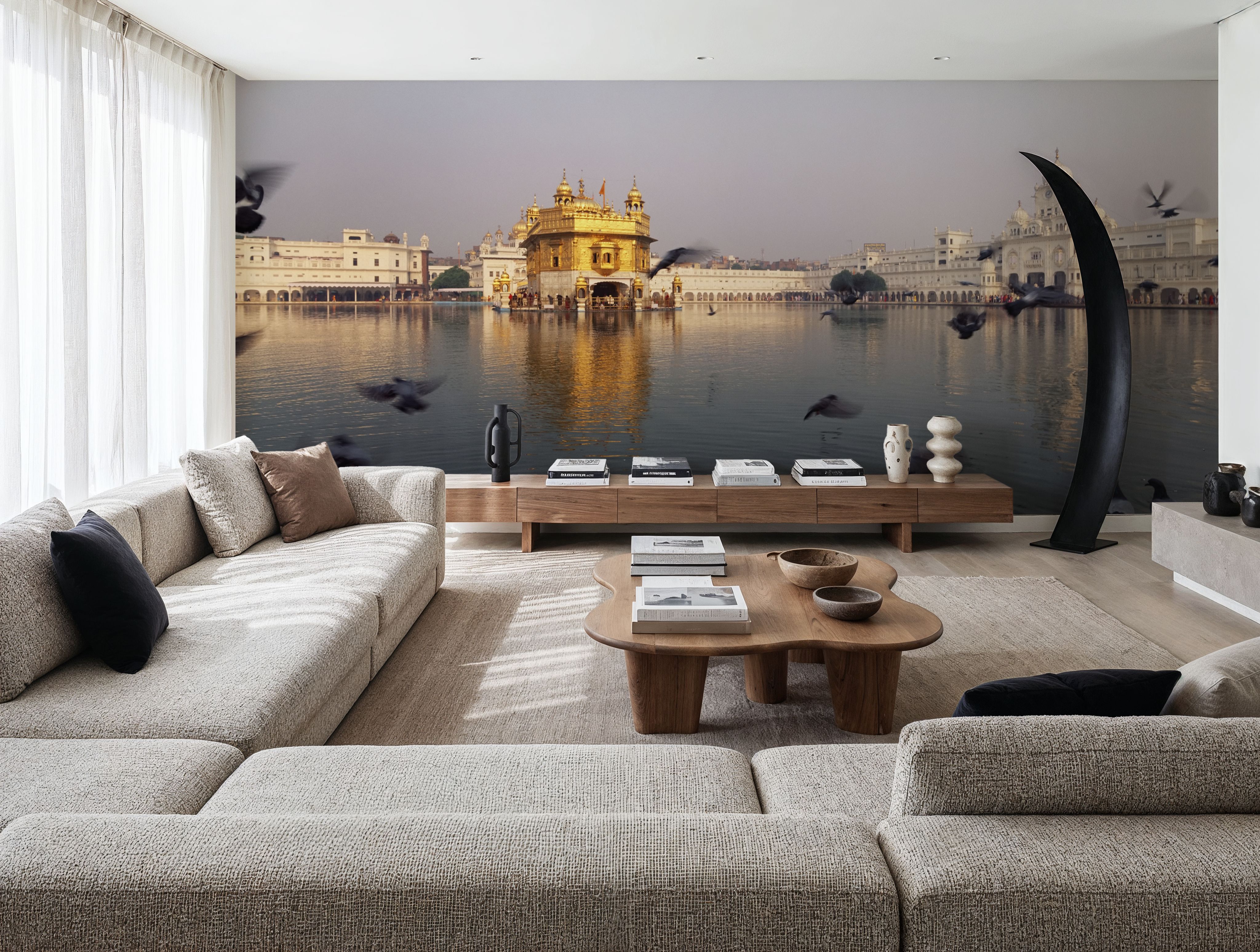 Golden Sanctuary Reflection