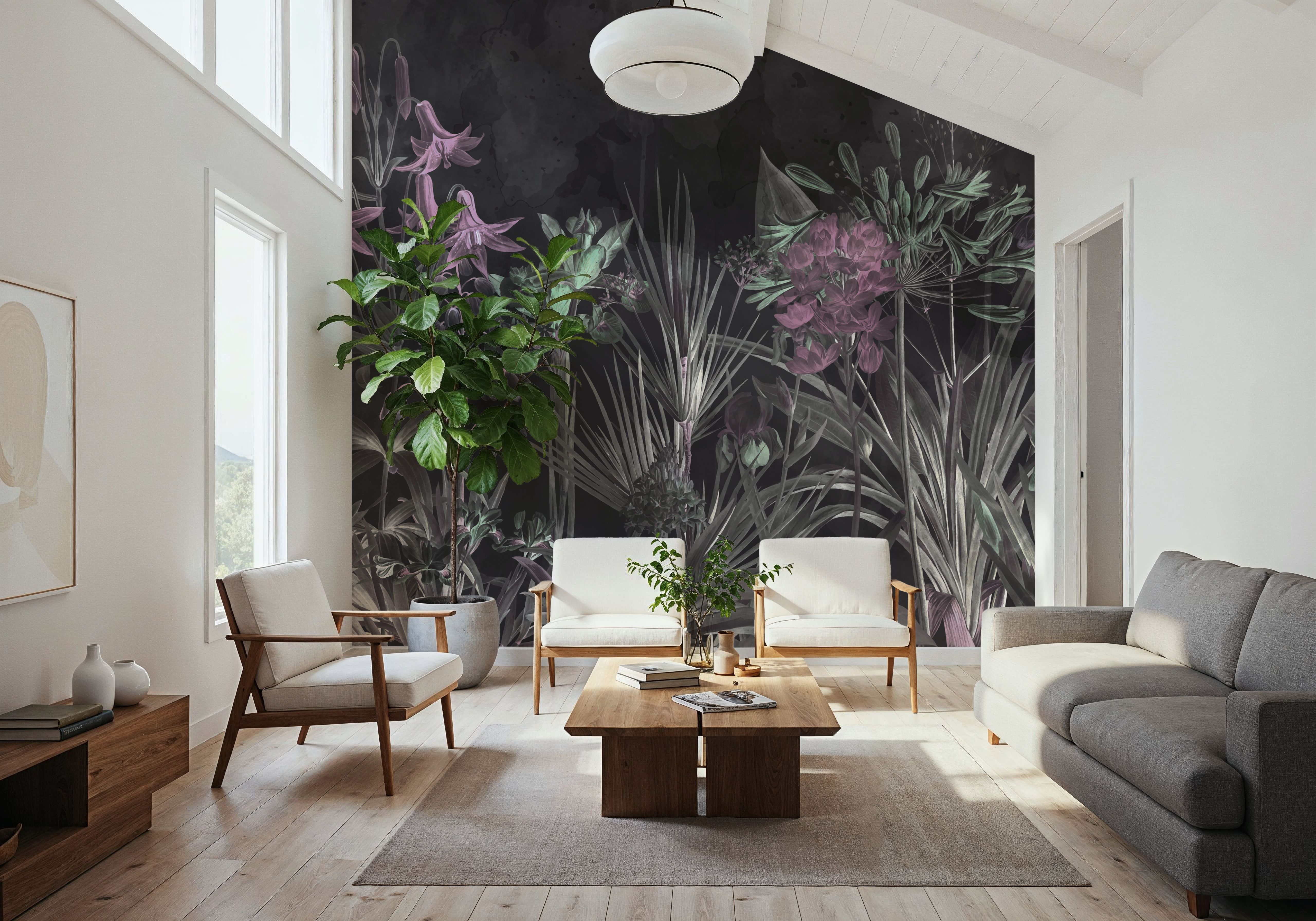 Field of Dreams Dark Green, Wallpaper