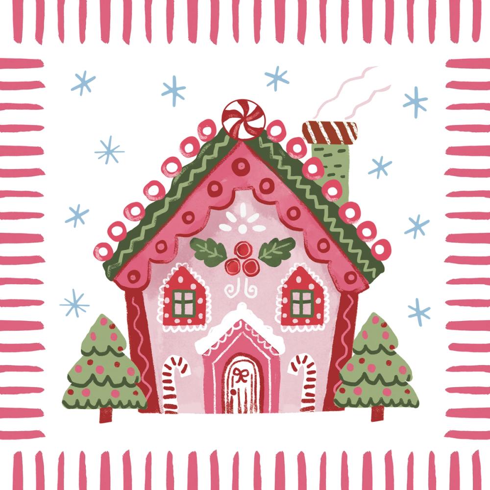 Pink Gingerbread I