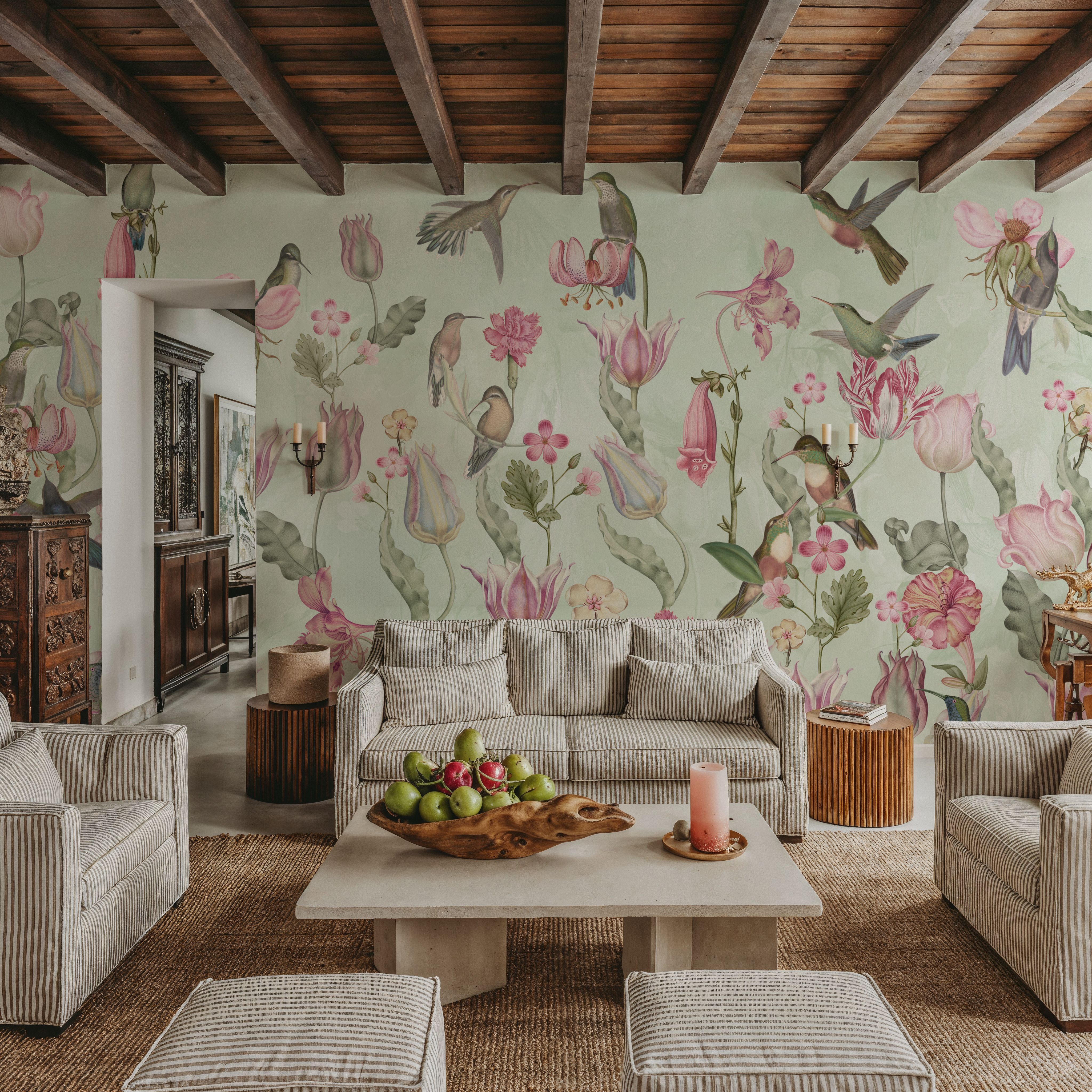 Tulips & Birds, Mint