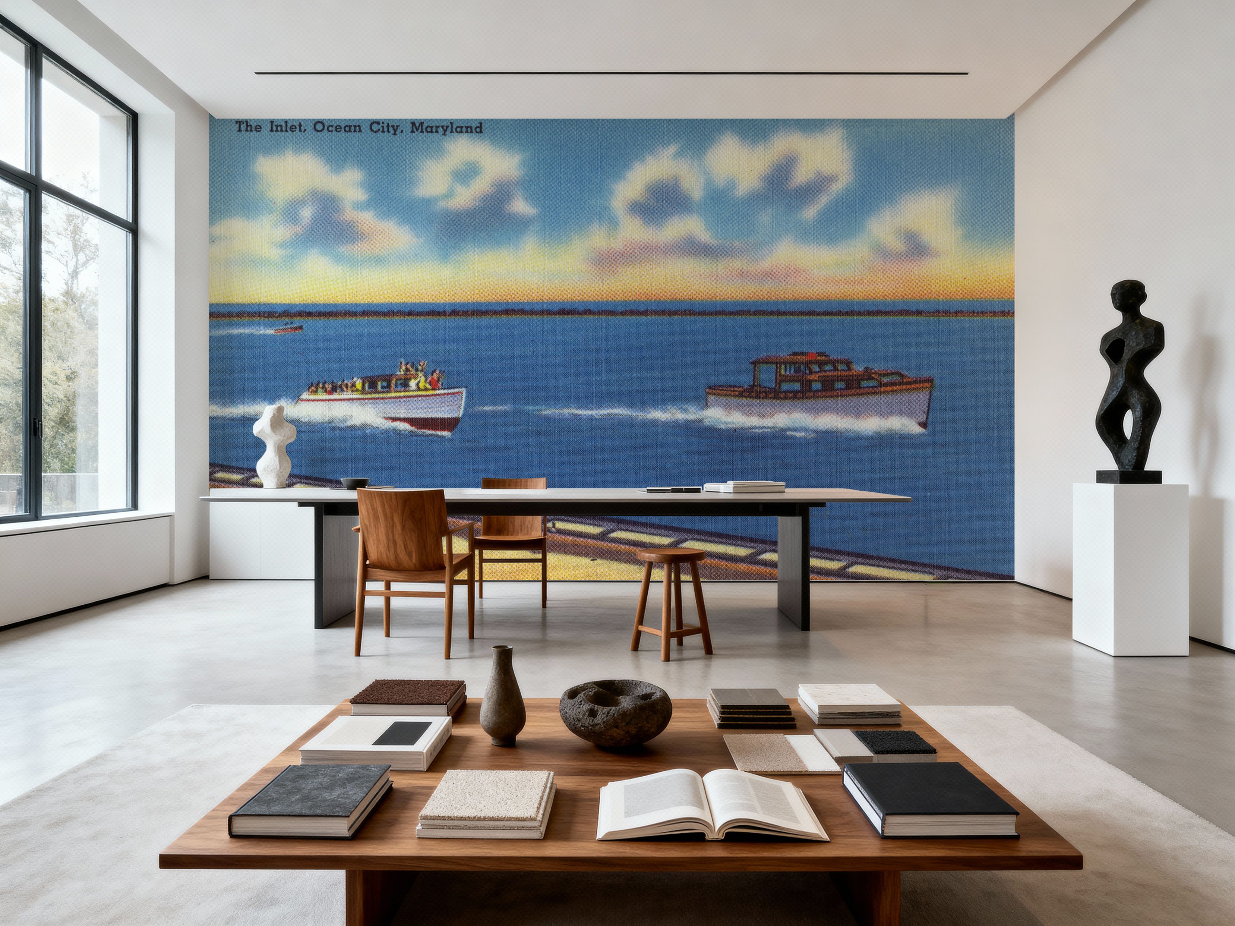 Greetings from the Inlet - Screenprint Postcard