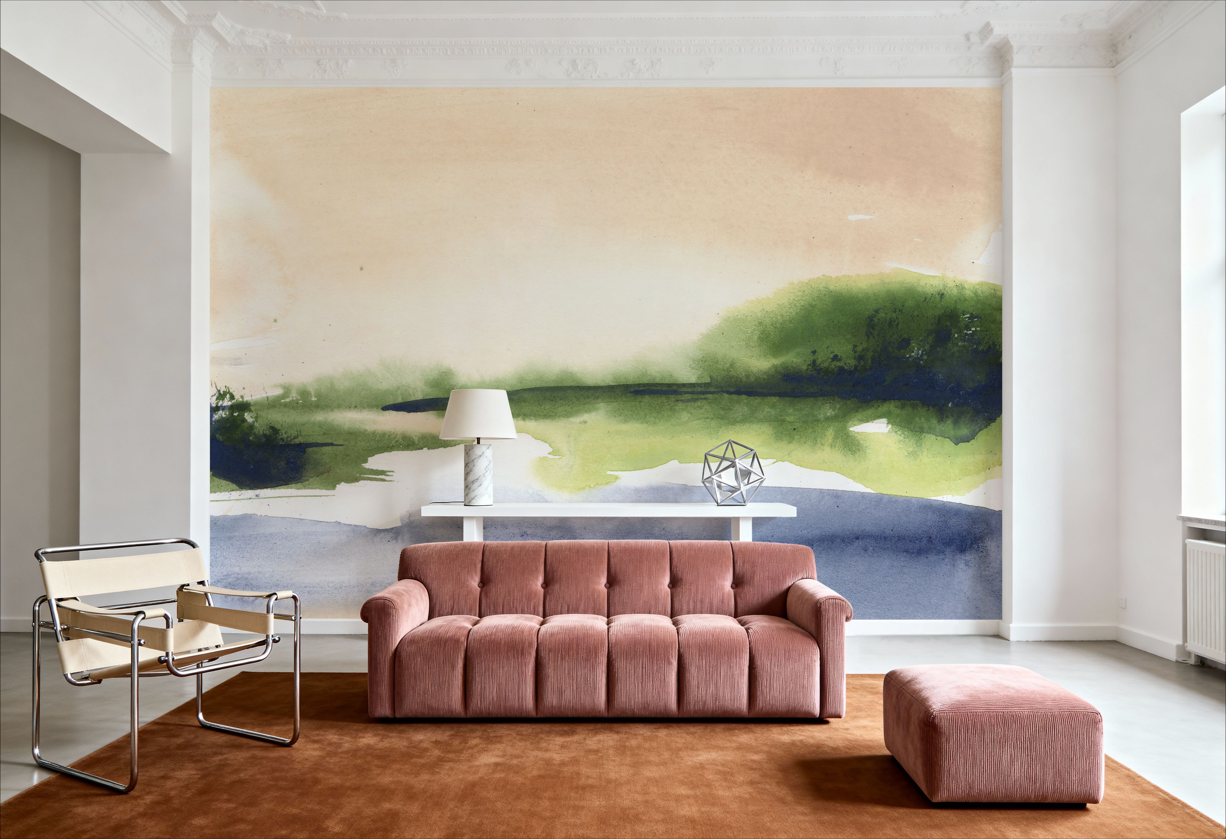 Pond View II, Carte da parati