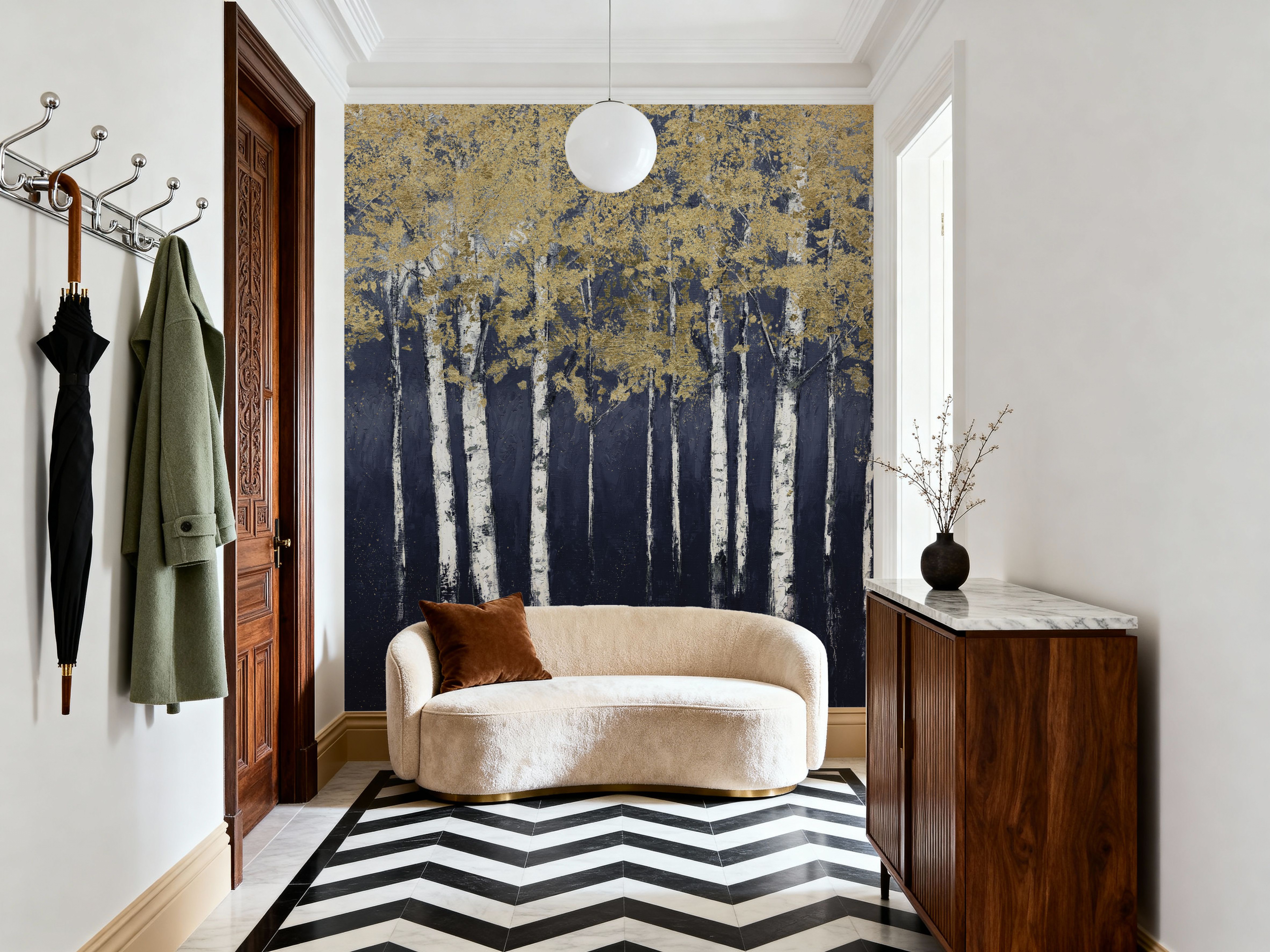 Shimmering Forest Indigo
