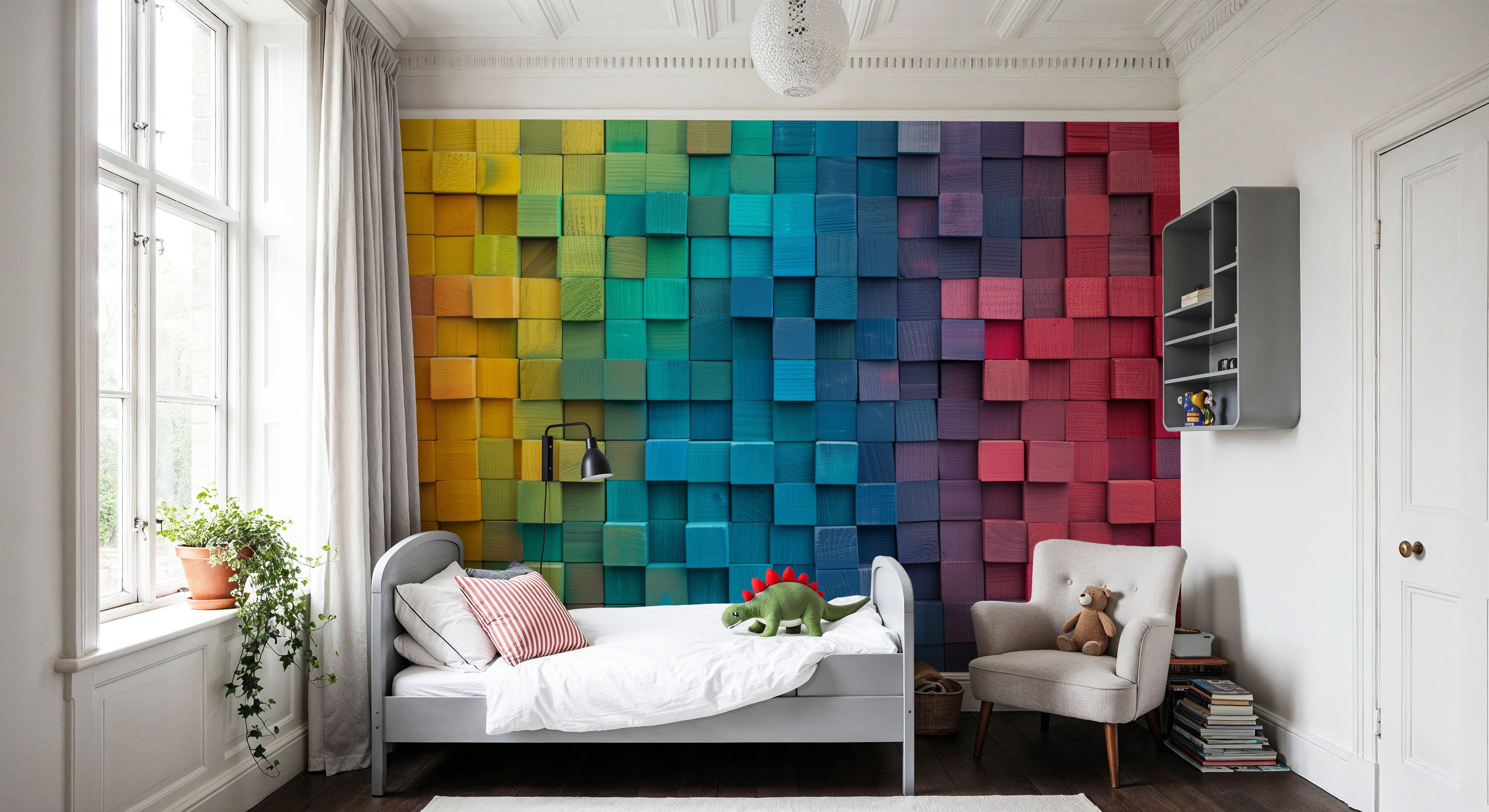 Vibrant Rainbow Stack