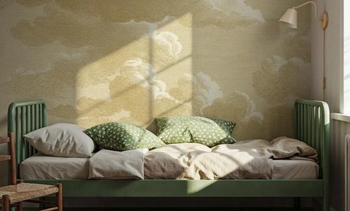 Intaglio Clouds, Butter Yellow