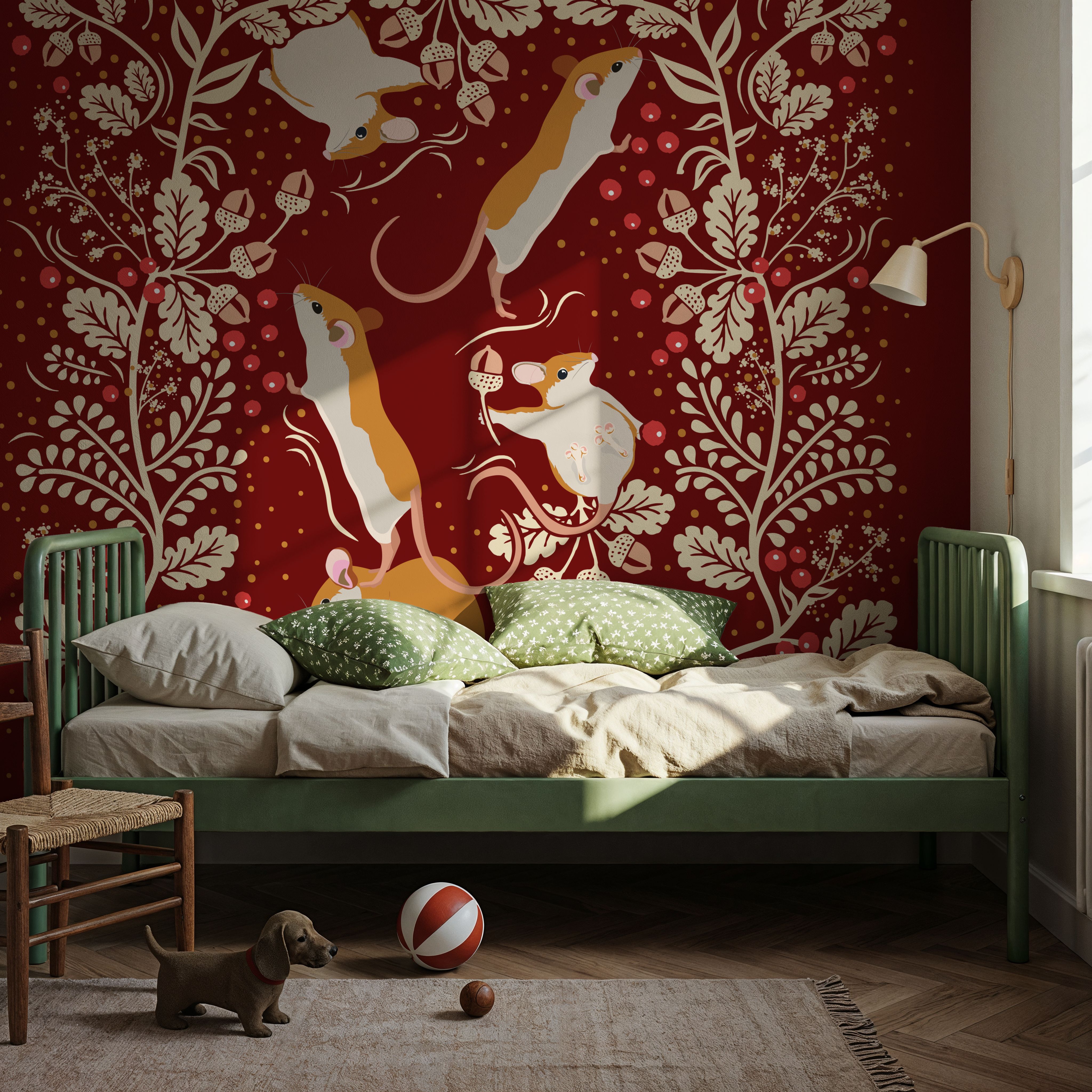 Holiday Mice, Red