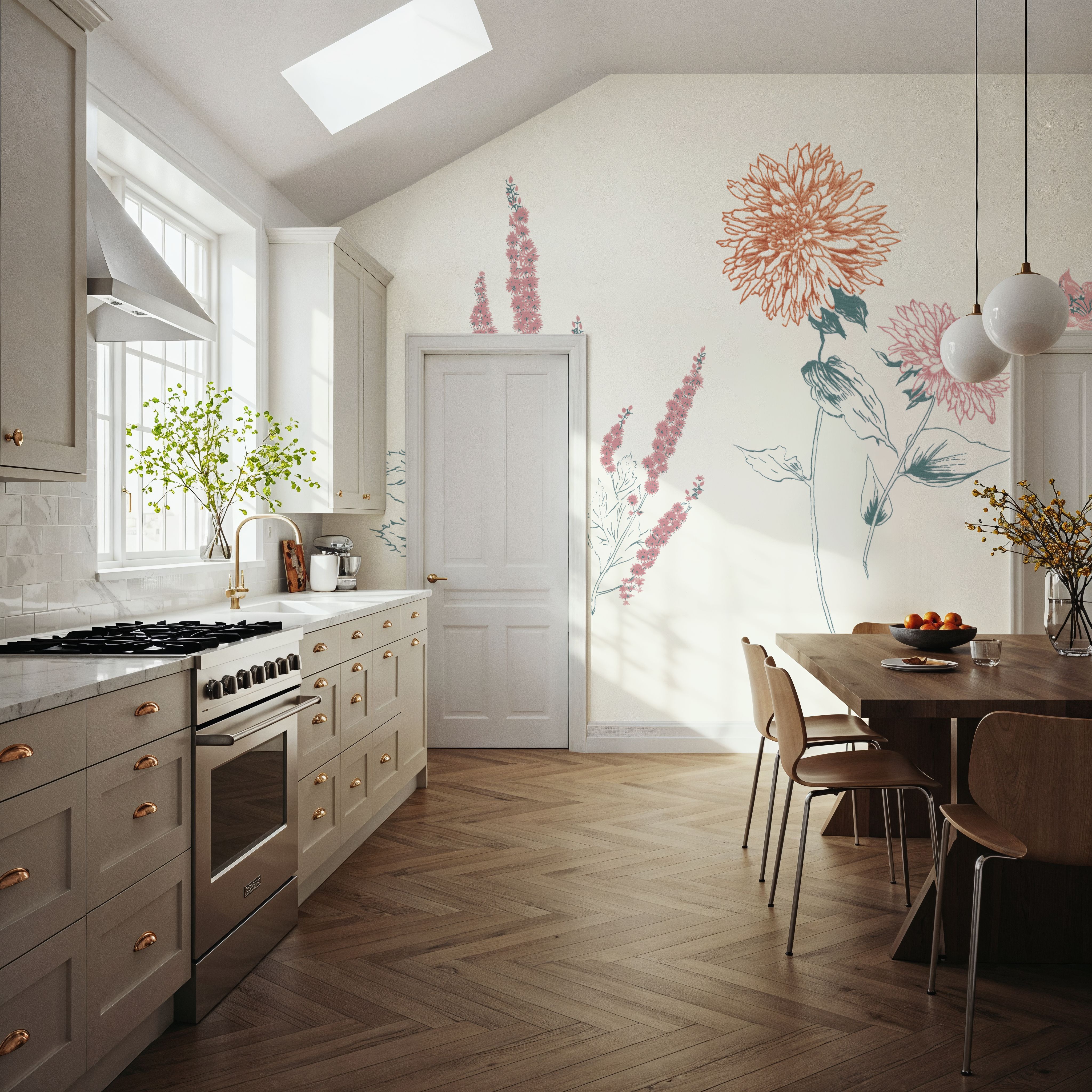 Flowers on White VIII
