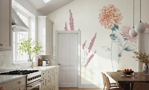 Flowers on White VIII
