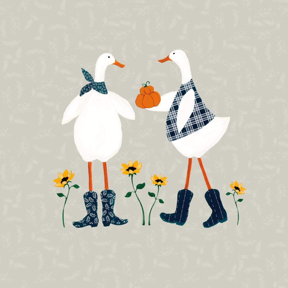 Ducks in the Pumpkin Patch VIII
