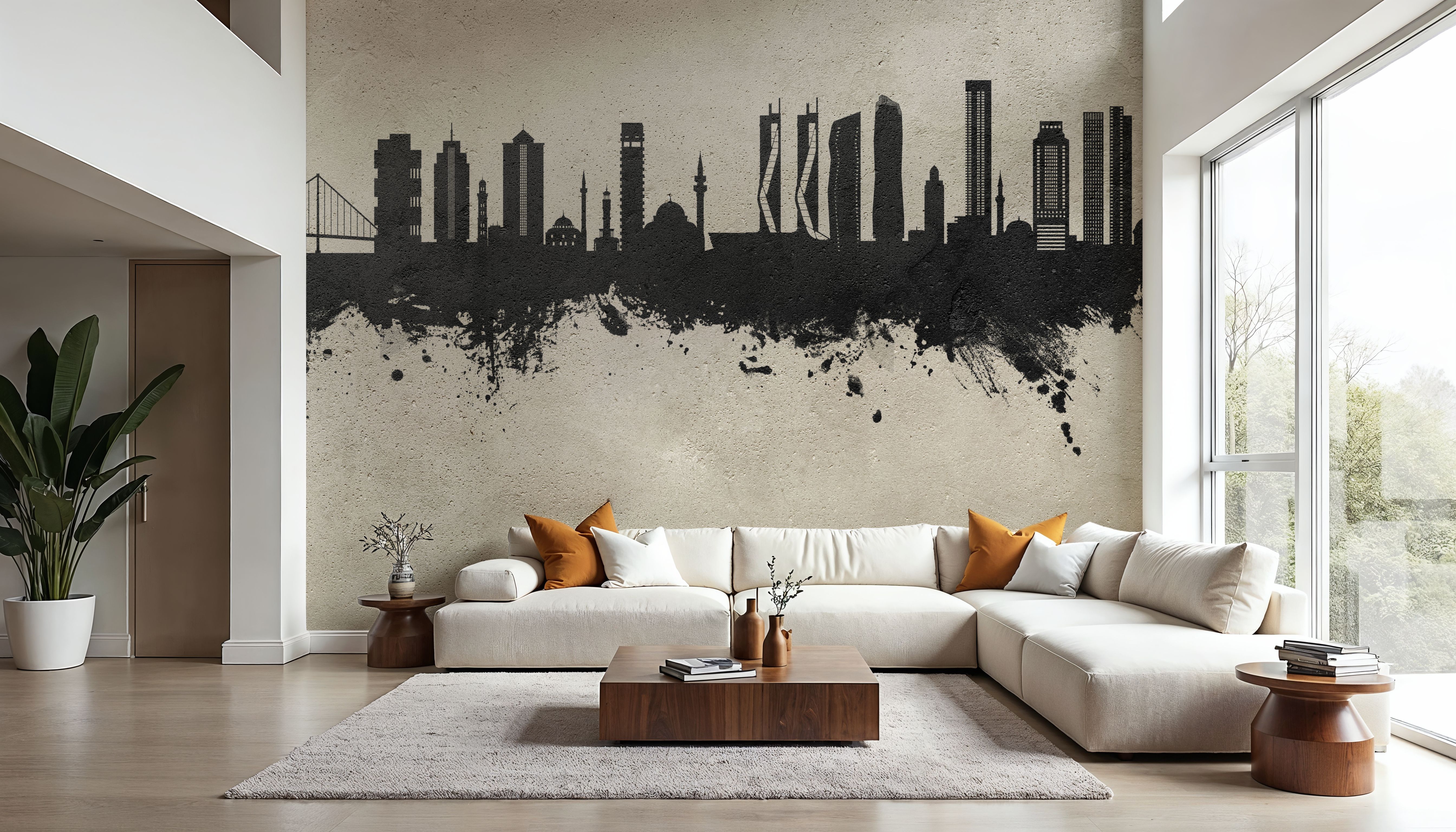 Izmir Turkey Skyline Concrete
